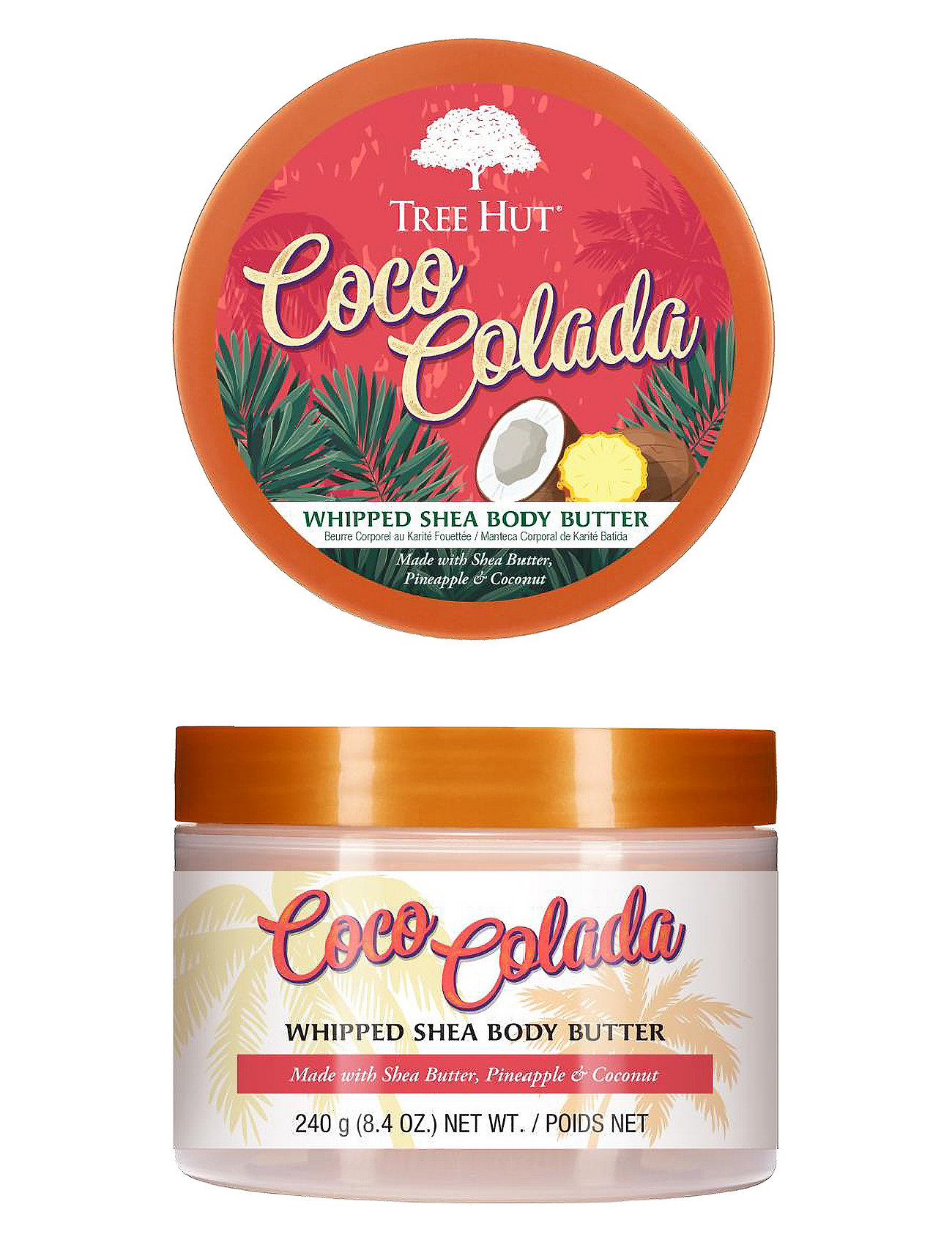 Whipped Body Butter Coco Colada Beauty Women Skin Care Body Body Butter Nude Tree Hut