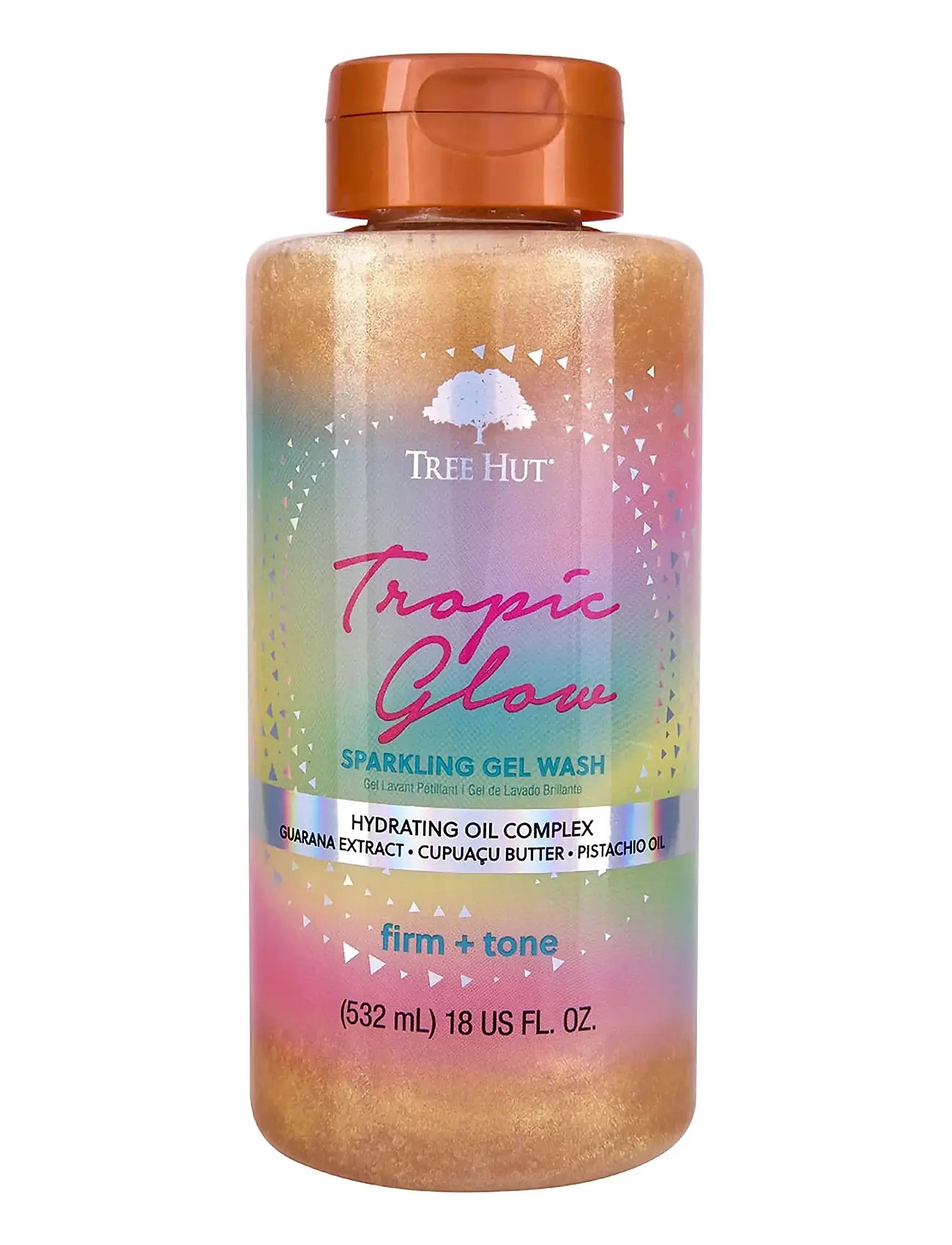Tree Hut Foaming Gel Wash Tropic Glow, 532 ml, Nude, Krop > Bad Og Brusebad, Dame