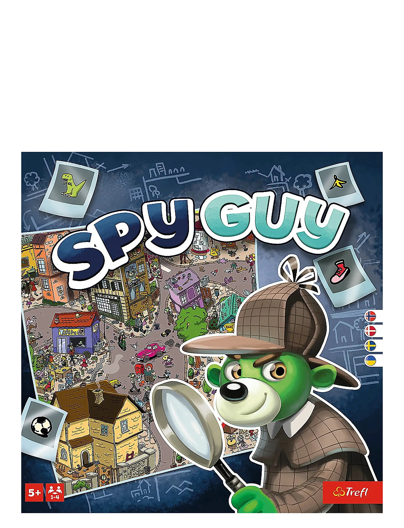 Trefl Spel Spy Guy, One Size, Green, Spil > Brætspil, Børn