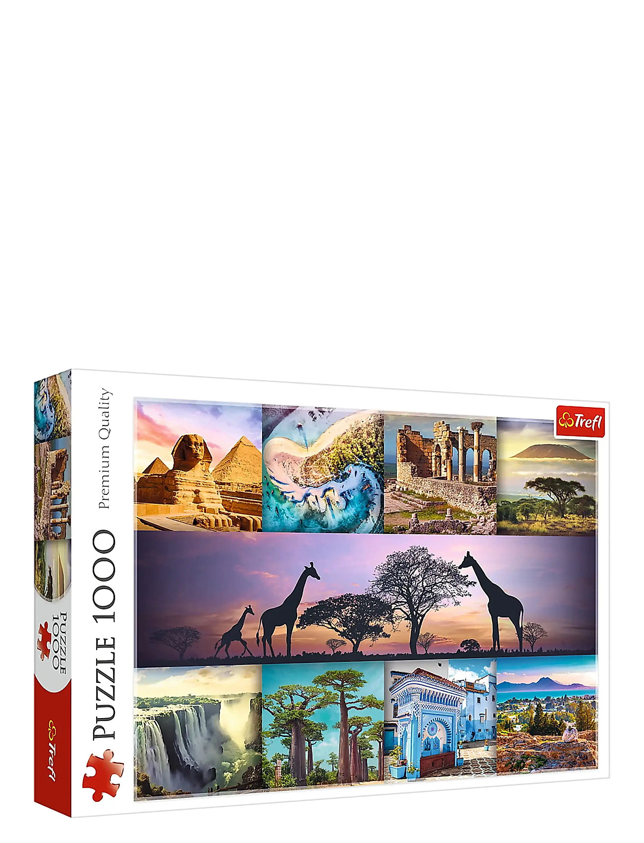 TREFL Pappussel Trefl 1000 Bitar Collage, Africa Patterned - One Size - Kinder