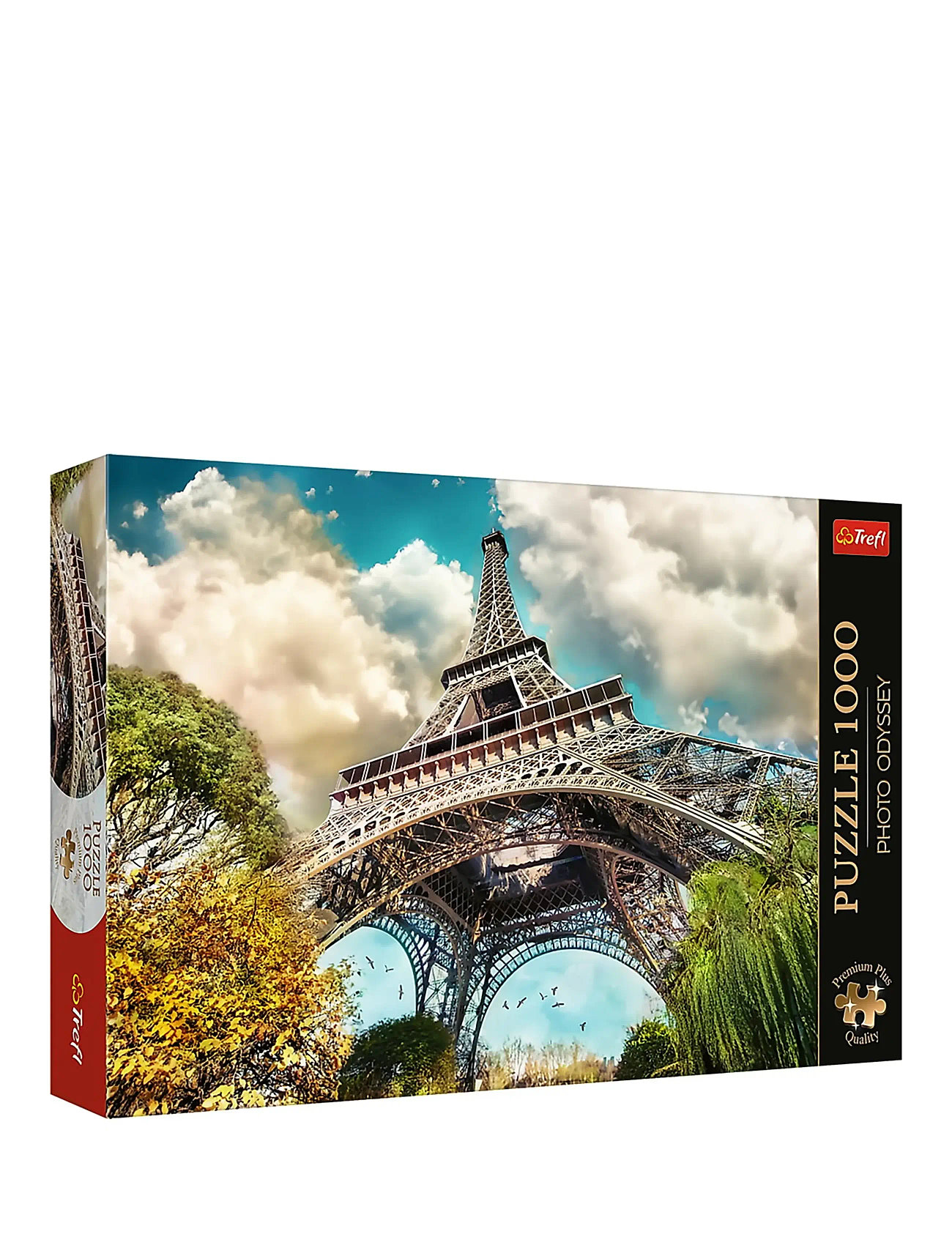 TREFL Pappussel Trefl 1000 Bitar Premium Eiffle Tower Gelb - One Size - Kinder