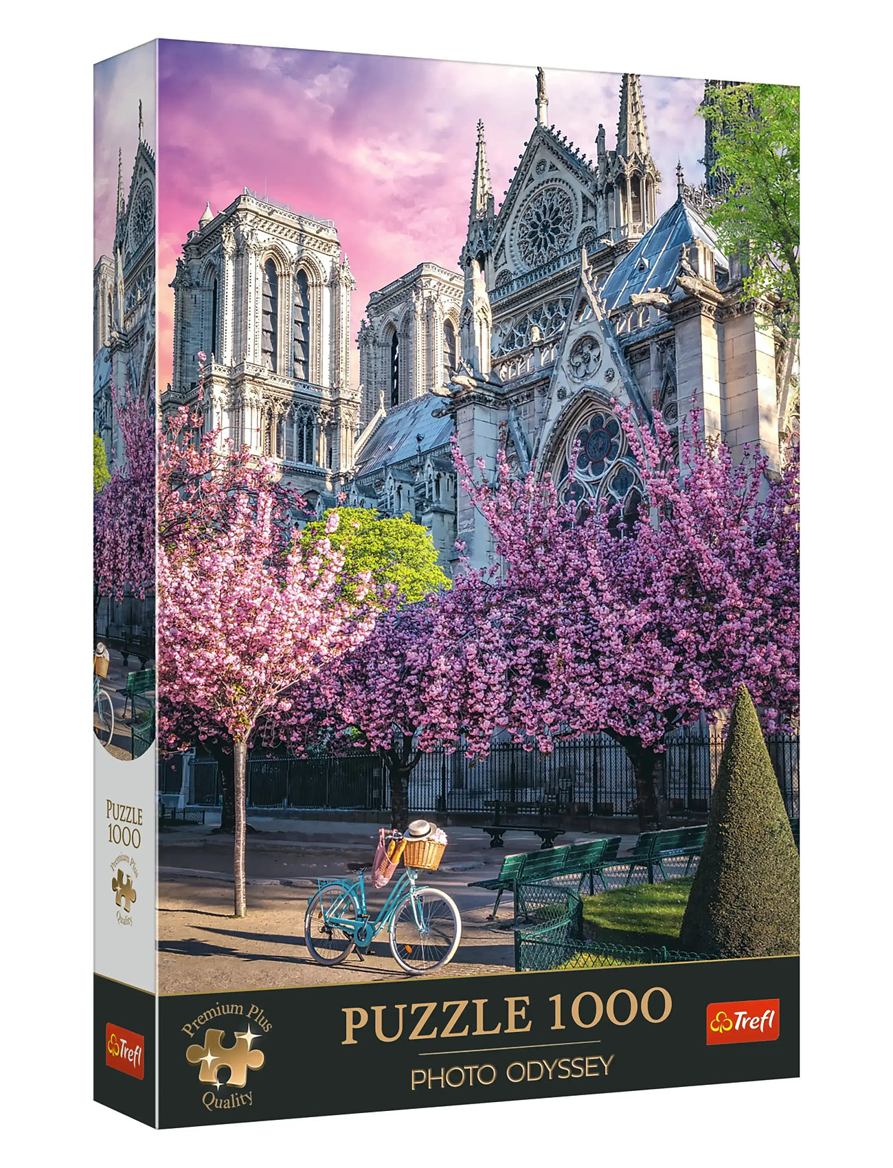 TREFL Pappussel Trefl 1000 Bitar Premium Notre Dame Pink - One Size - Kinder