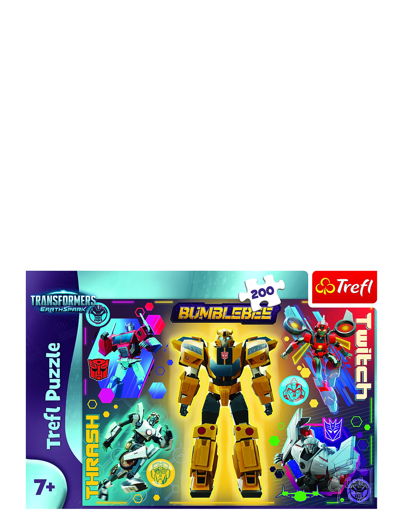 Trefl 200 Bit Transformers Toys Puzzles And Games Puzzles Classic Puzzles Multi/patterned Trefl