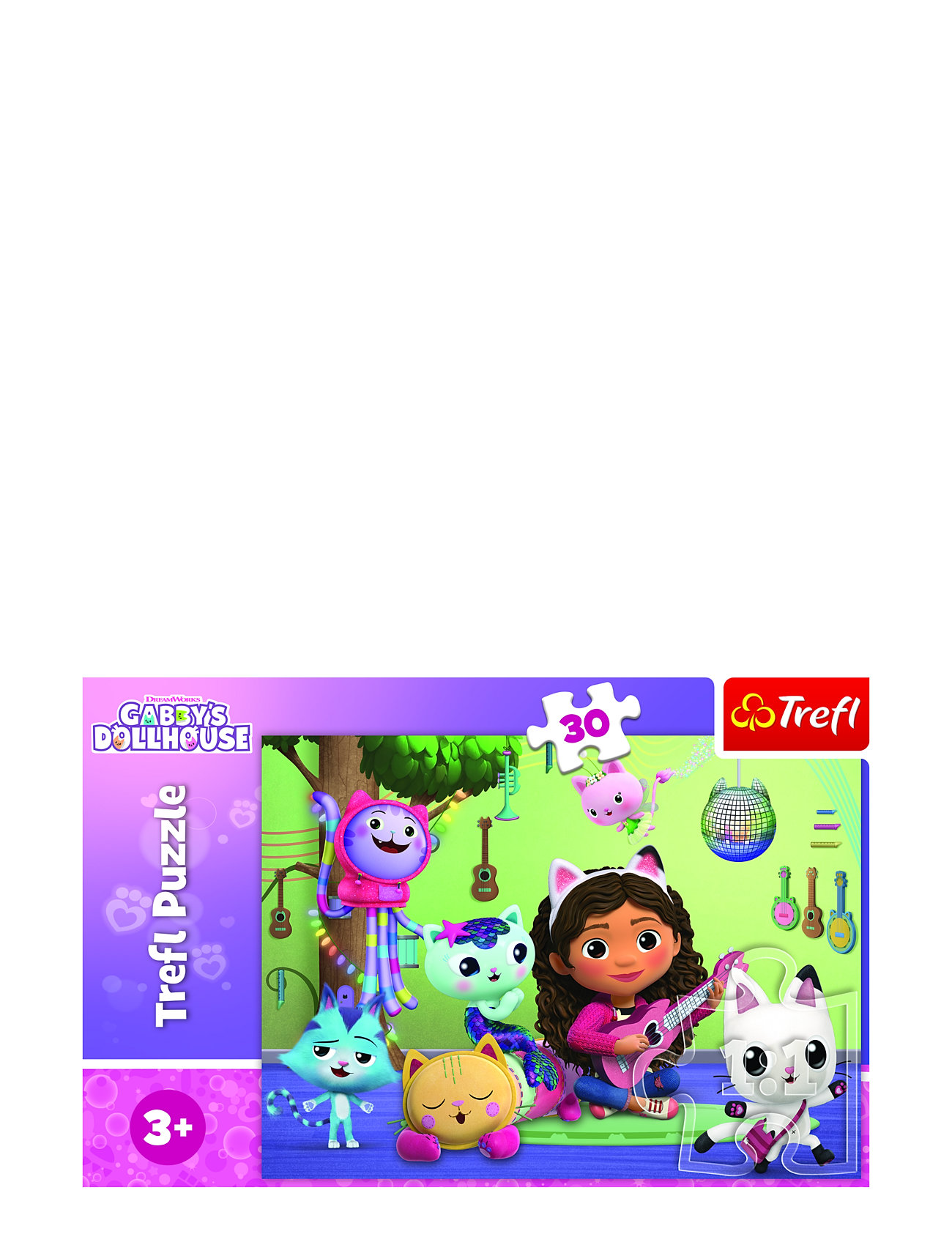 Trefl 30 Bit Gabby's Dollhouse Toys Puzzles And Games Puzzles Classic Puzzles Multi/patterned Trefl