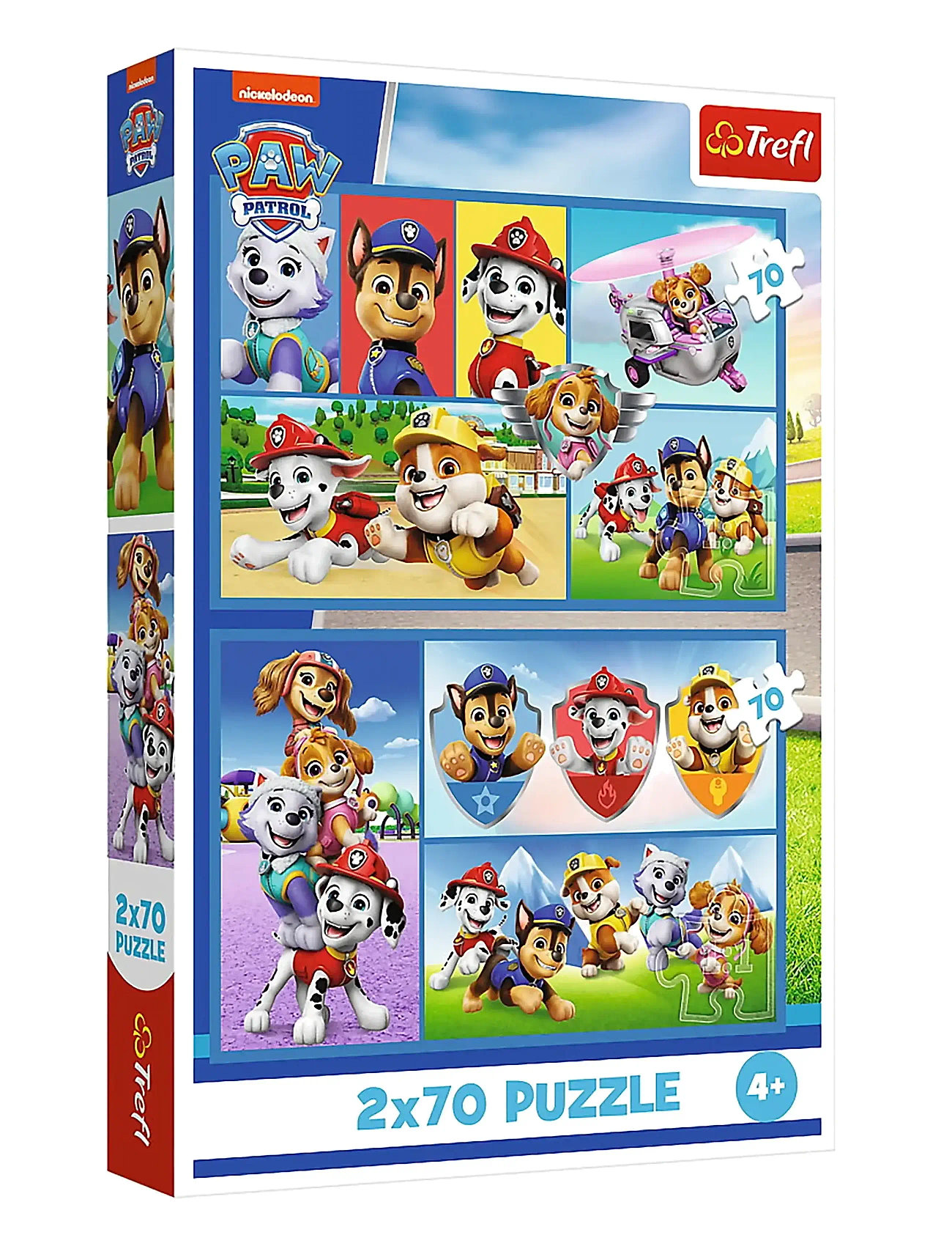 TREFL Pappussel Trefl 2X70 Bitar Paw Patrol Patterned - One Size - Kinder