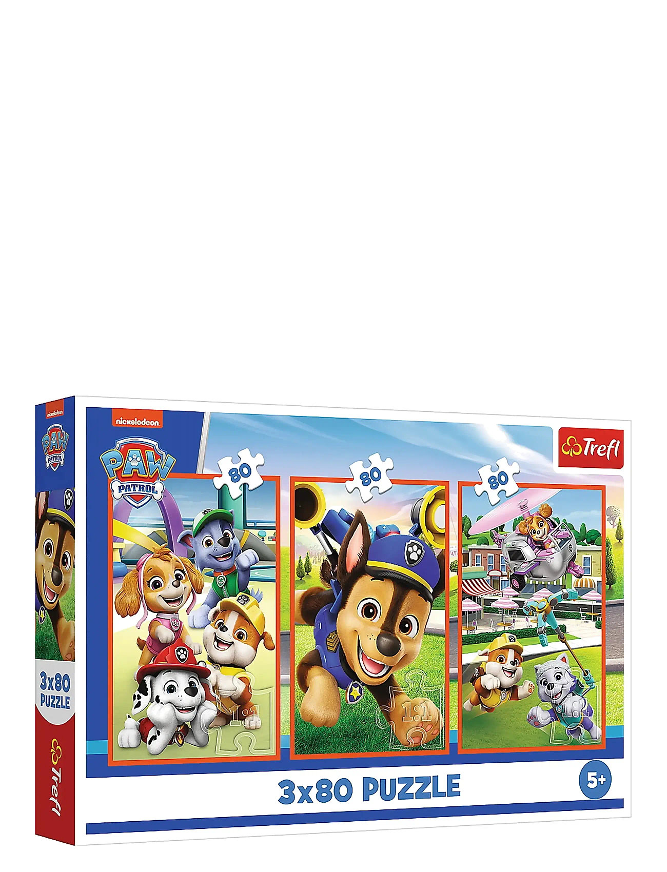 TREFL Pappussel Trefl 3X80 Bitar Paw Patrol Patterned - One Size - Kinder