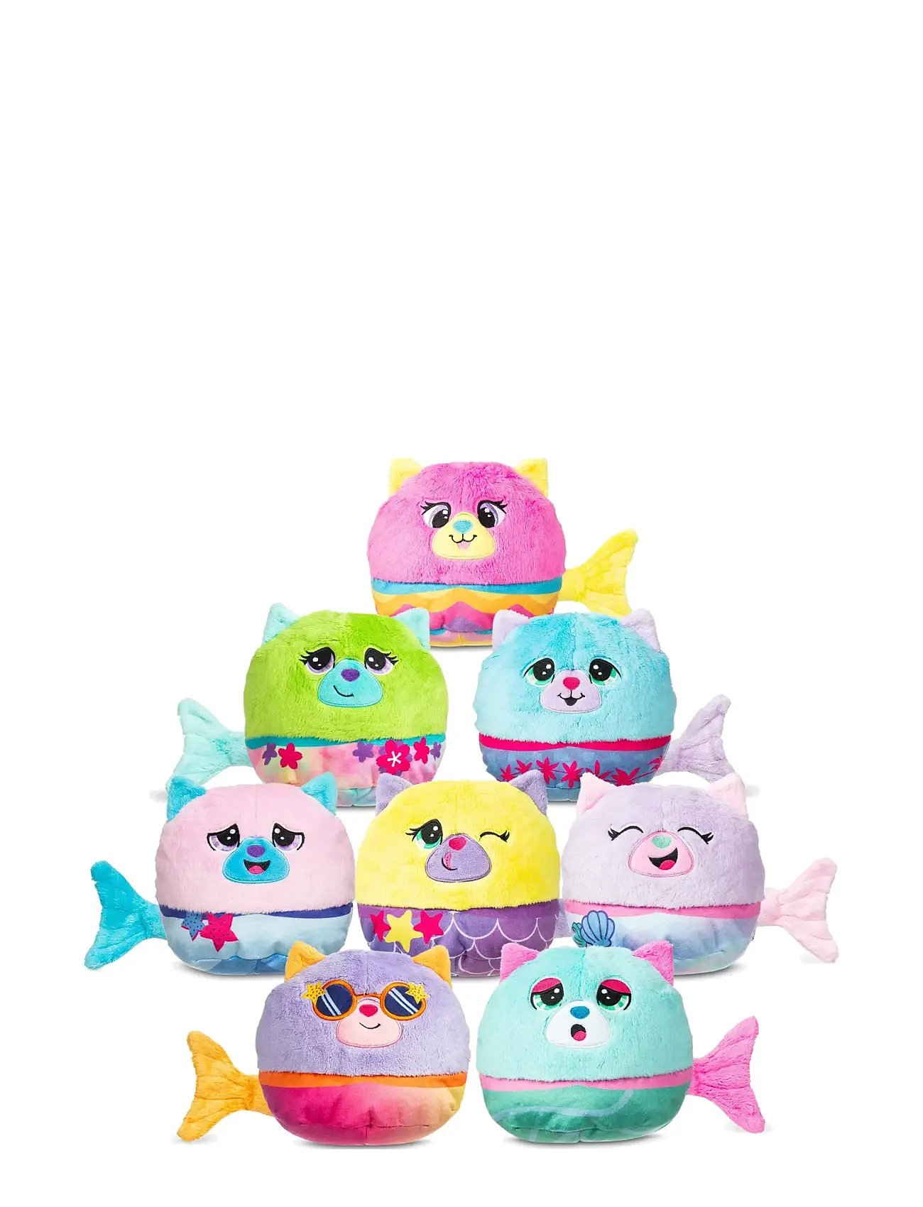 Trend Misfittens Kittens 15 cm Cdu Asst., One Size, Multi/patterned, Soft Legetøj > Stuffed Animals, Børn