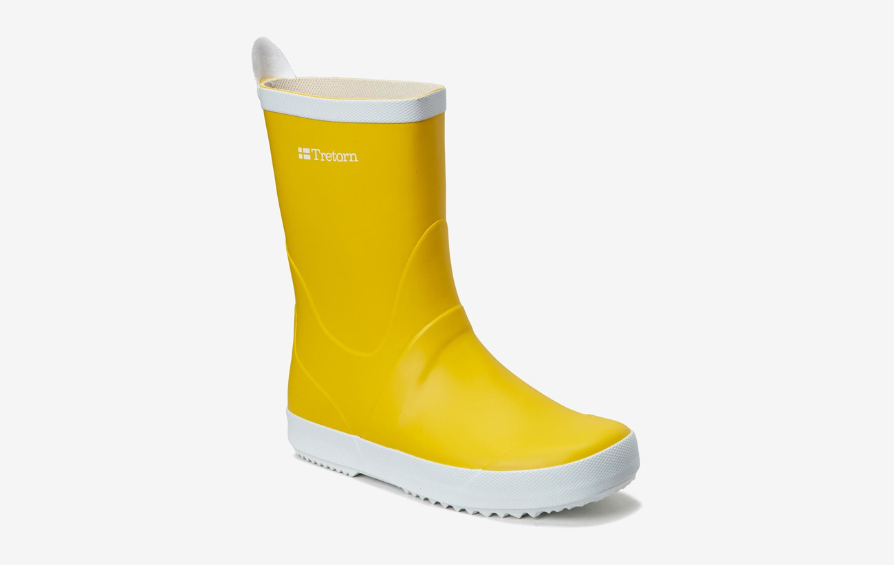 tretorn yellow rain boots