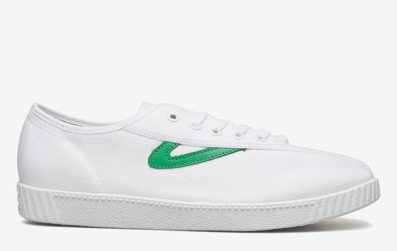 Tretorn NYLITE - Sneakers 029/WHITE/GREEN Tretorn NYLITE - Sneakers 029/WHITE/GREEN
