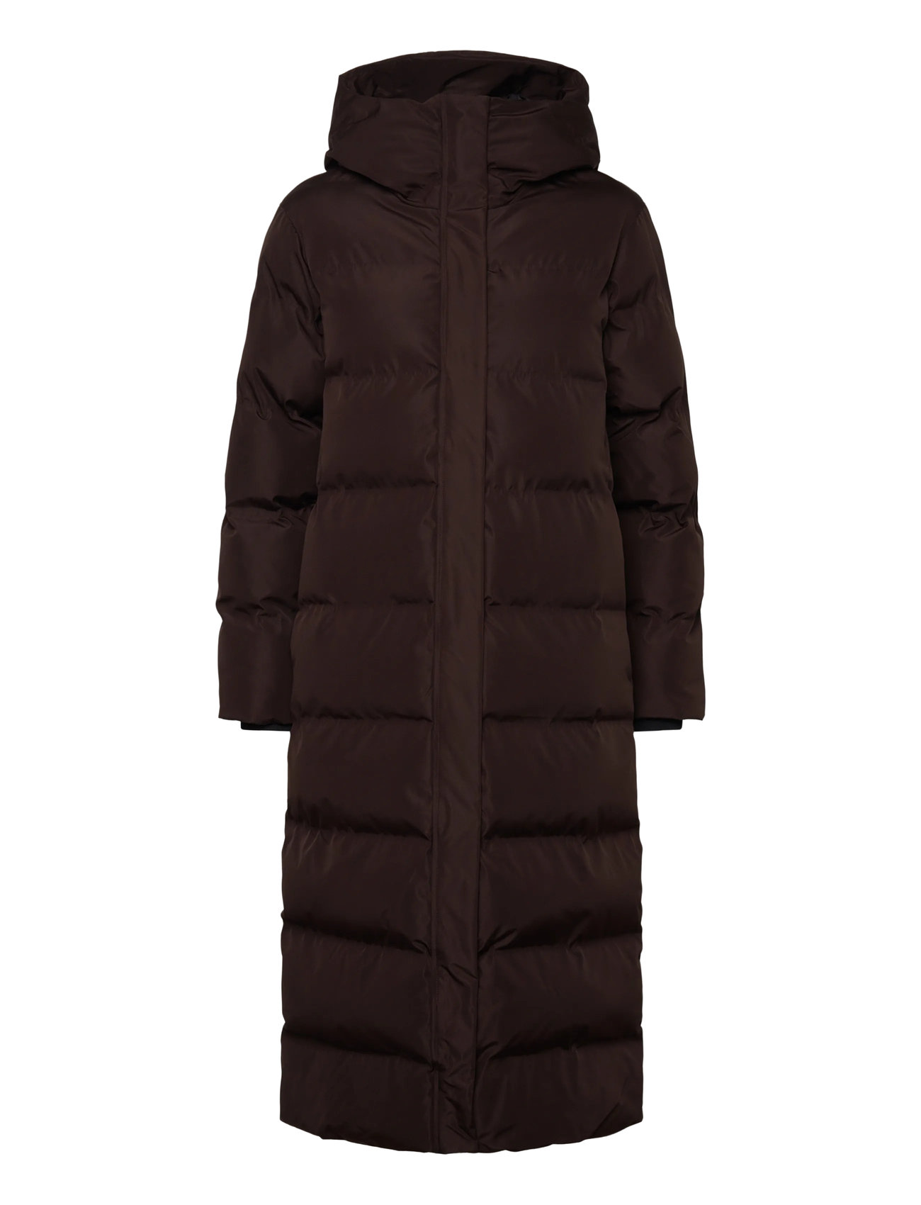 Tretorn Hill Puffer Parka, XS, Brown, Frakker > Vatterede Frakker, Dame