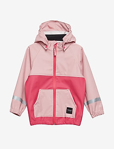 KIDS HOOD RAINJACKET - 093/LT ROSE/RAS