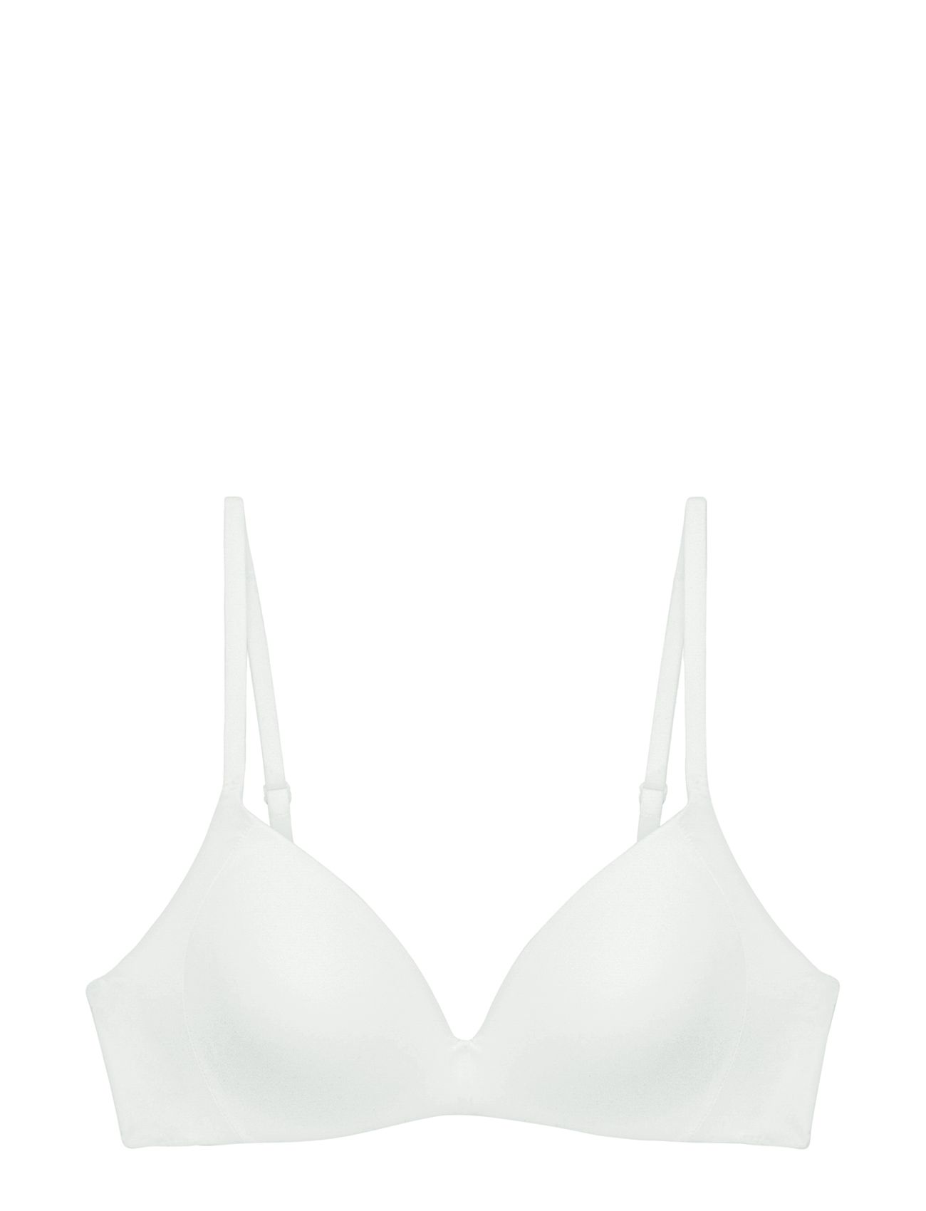 Body Make-Up Soft Touch P Ex Lingerie Bras & Tops T-shirt Bras White Triumph