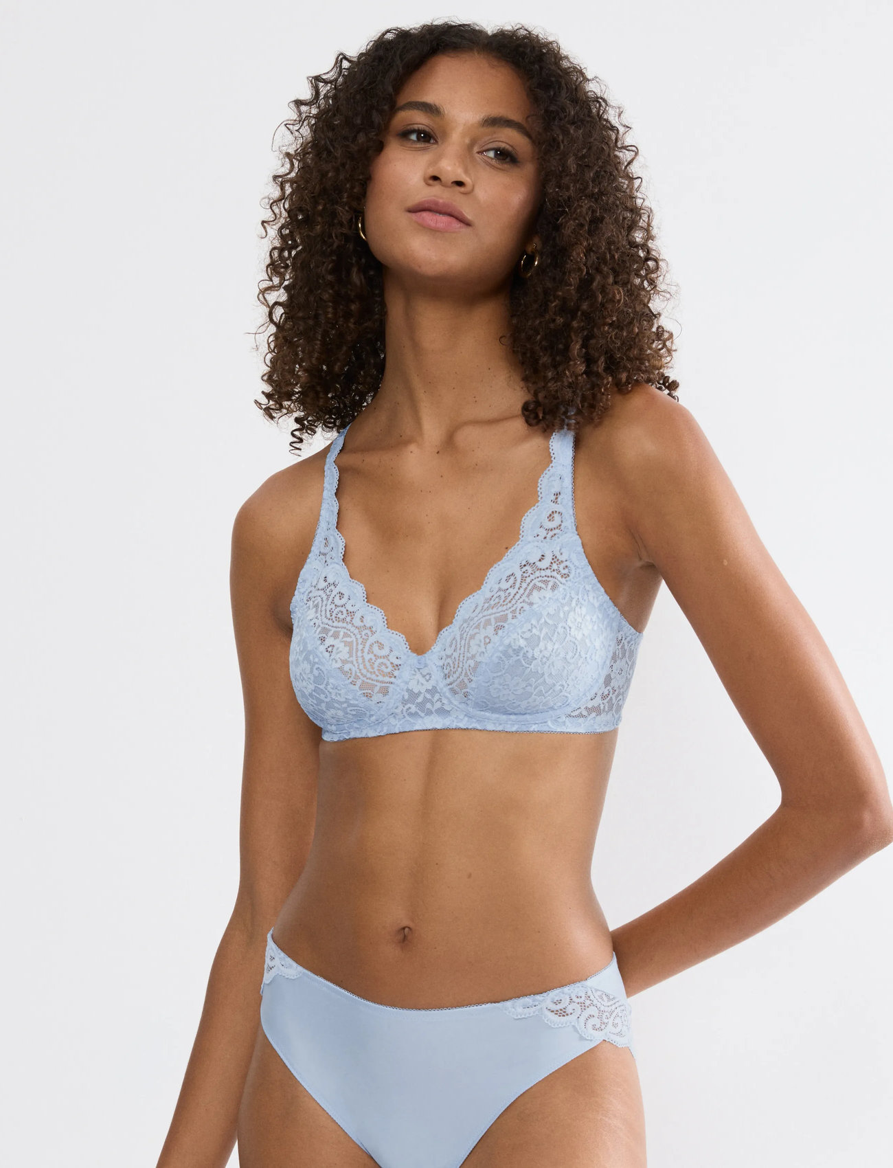 Triumph Amourette N, 75 E, Blue, Bras & Overdele - Wired Bras, Dame