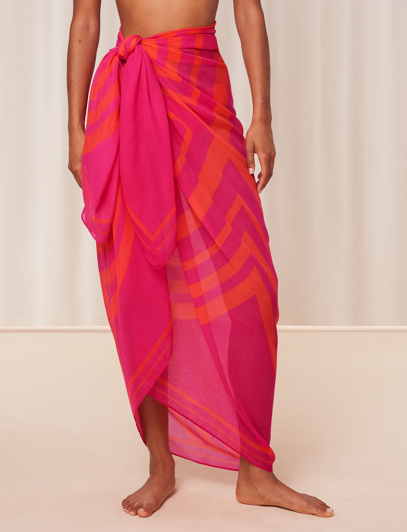 Pareo Triumph Beach Mywear, Bianco-Scuro - Taglia Unica Donna - Foto 7