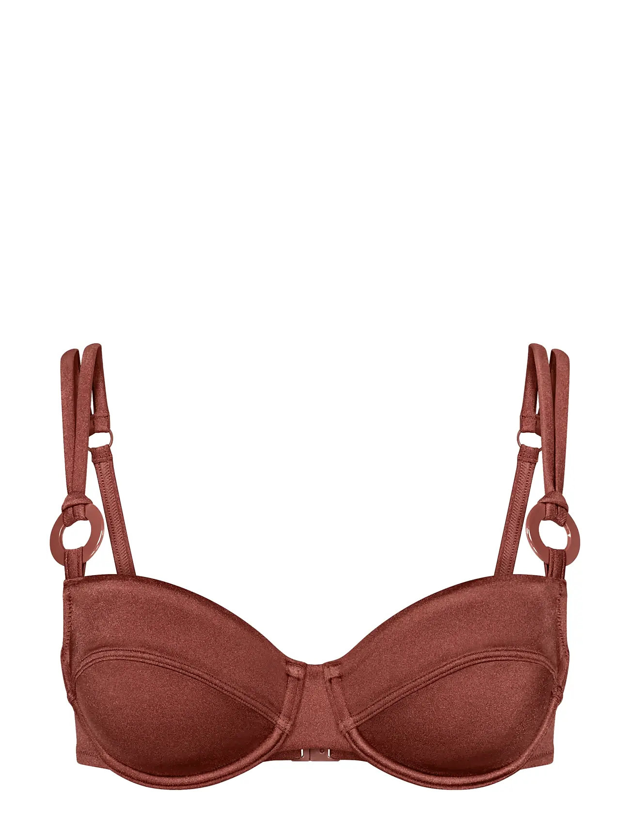 Midnight Swim W Swimwear Bikinis Bikini Tops Wired Bikinitops Brown Triumph