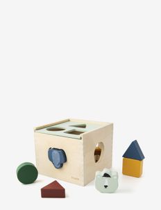 Wooden shape sorter - interactief speelgoed - multi