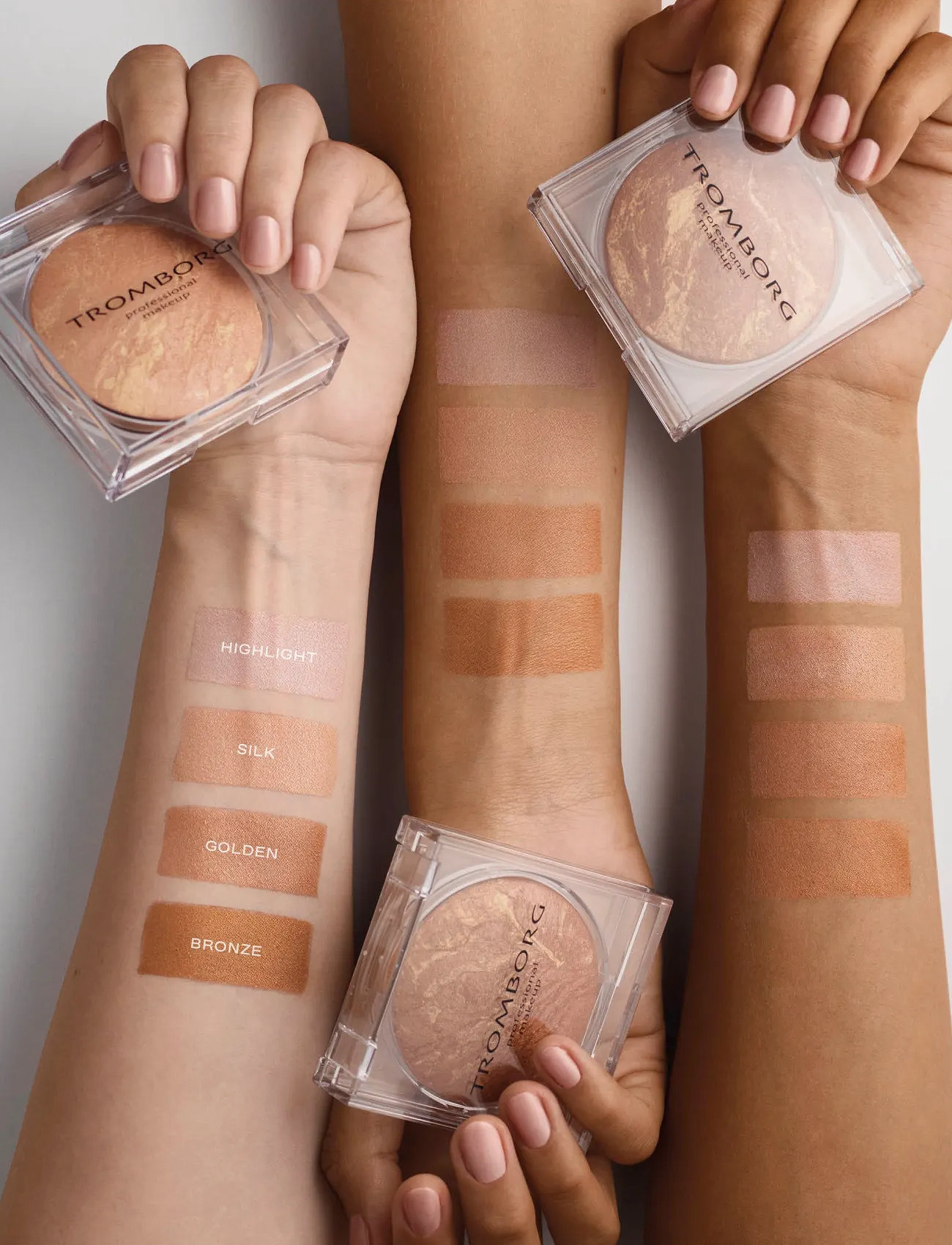 Tromborg Baked Mineral Silk, 5.5 g, Beige, Ansigt > Highlighter, Dame