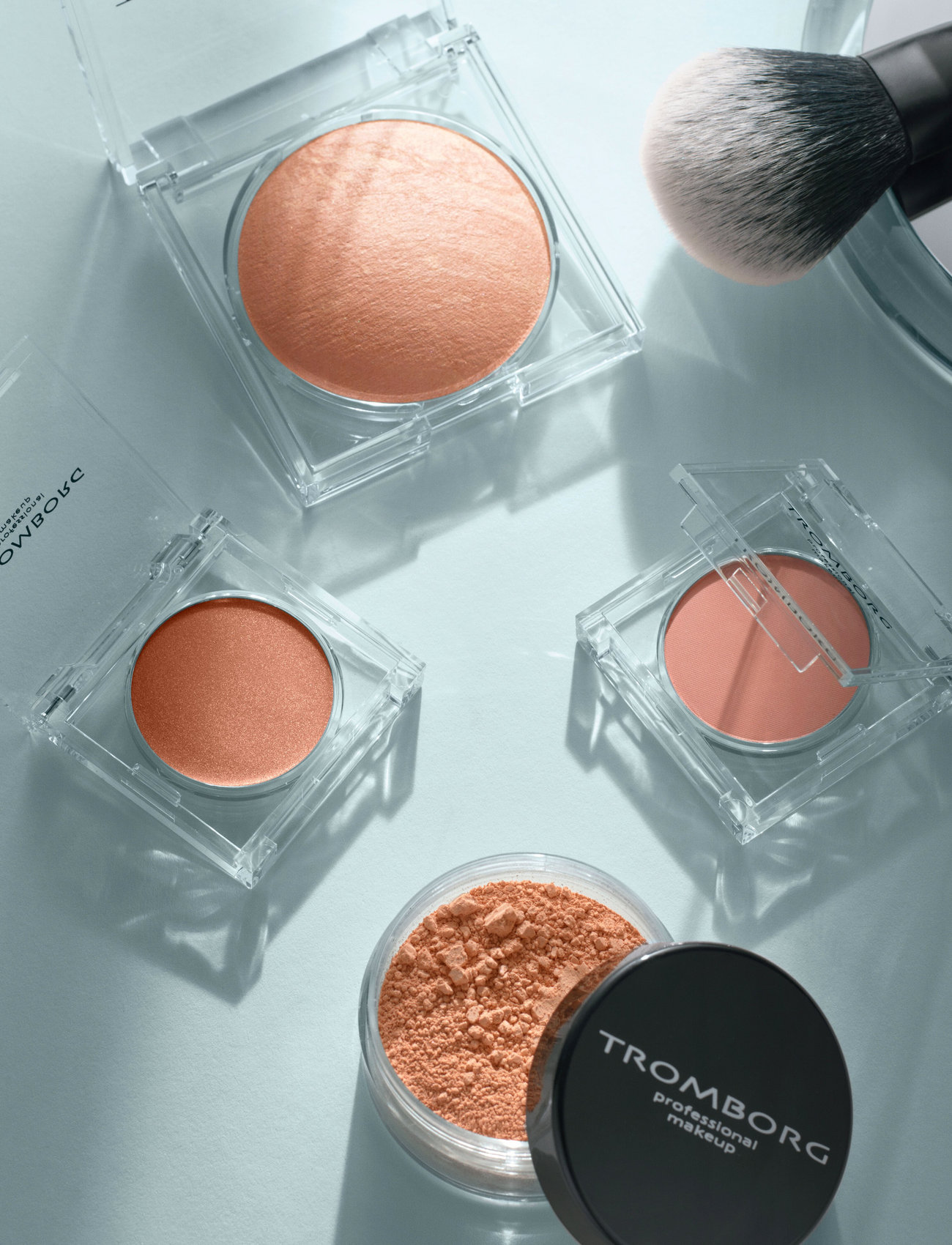 Tromborg Creamy Lip Cheek Eye Powder Misty Brown, 2.5 g, Brown, Øjenskygger > Øjenskygge - Ikke Paletter, Dame