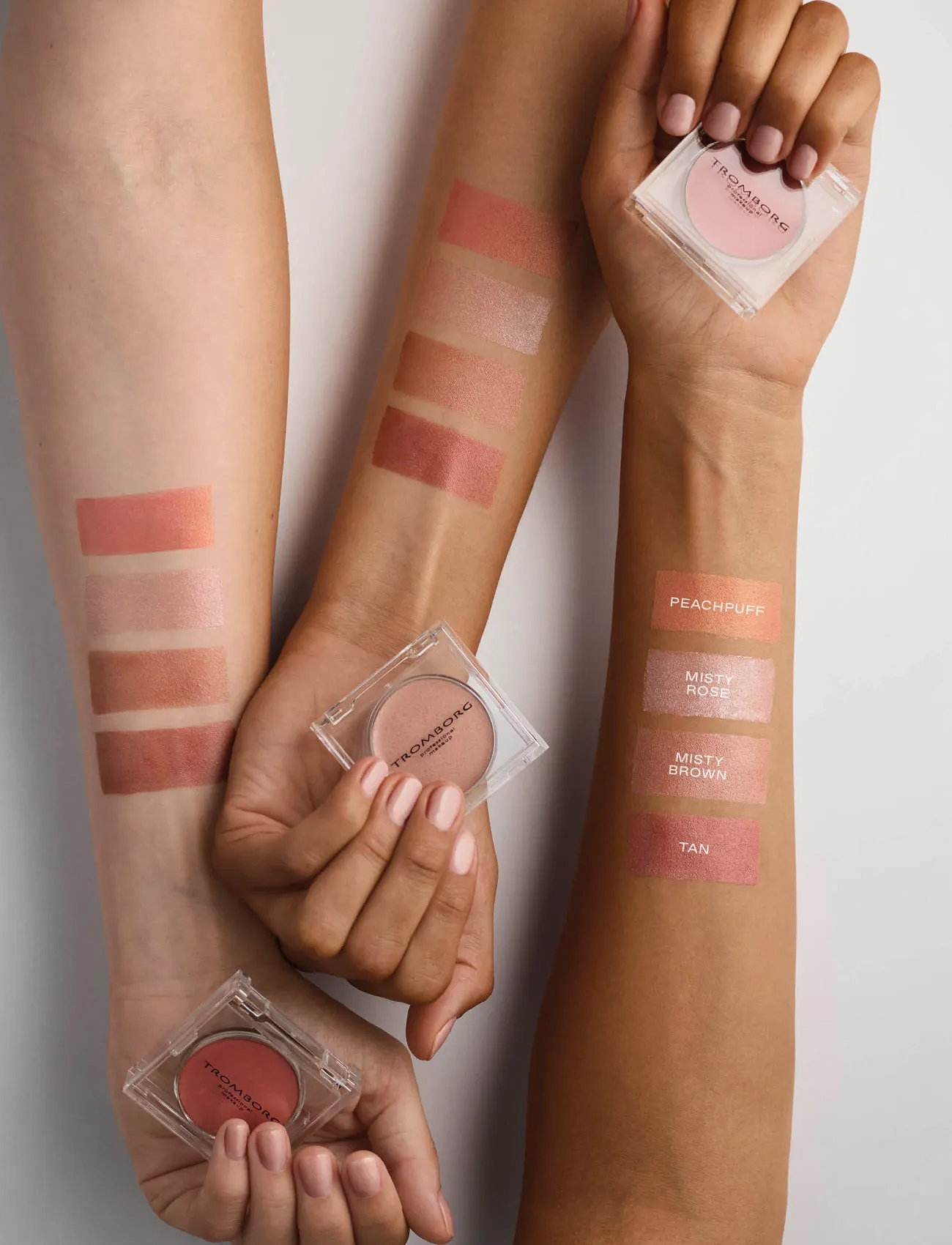 Tromborg Creamy Lip Cheek Eye Powder Peachpuff, 2.5 g, Orange, Øjenskygger > Øjenskygge - Ikke Paletter, Dame
