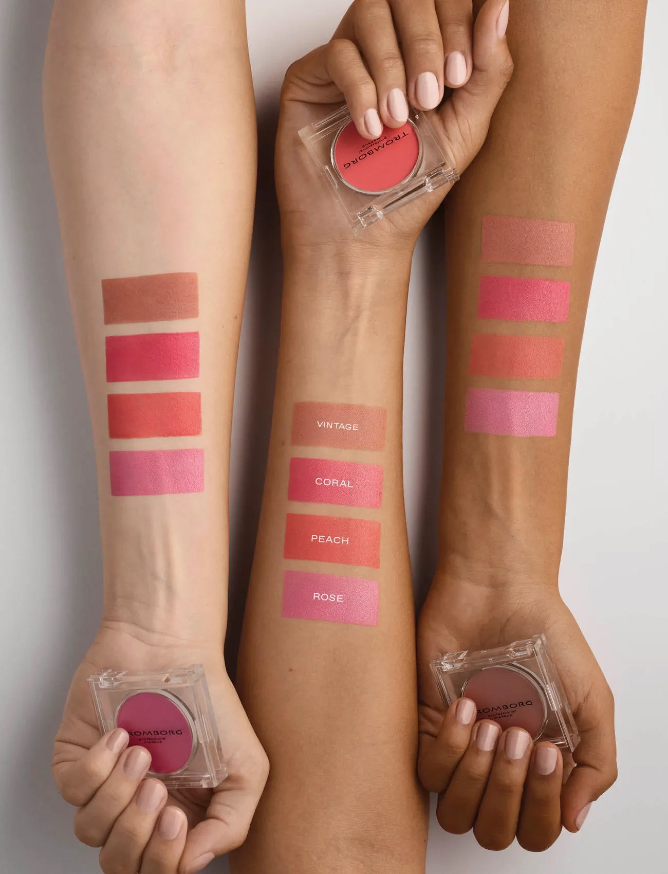 Tromborg Blush Peach, 2.5 g, Orange, Ansigt > Rouge, Dame
