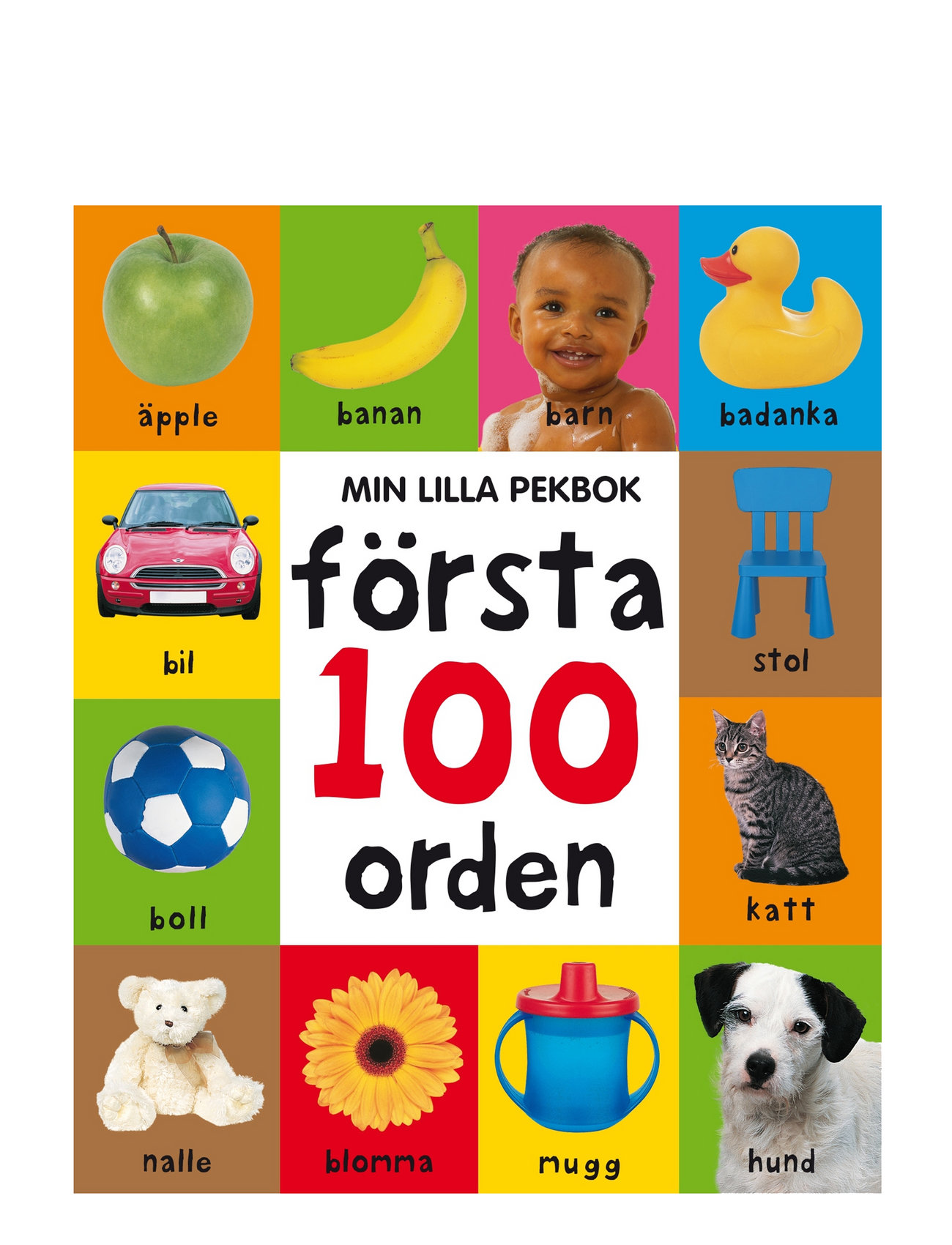 TUKAN Min Lilla Pekbok: Första 100 Orden Multi/patterned