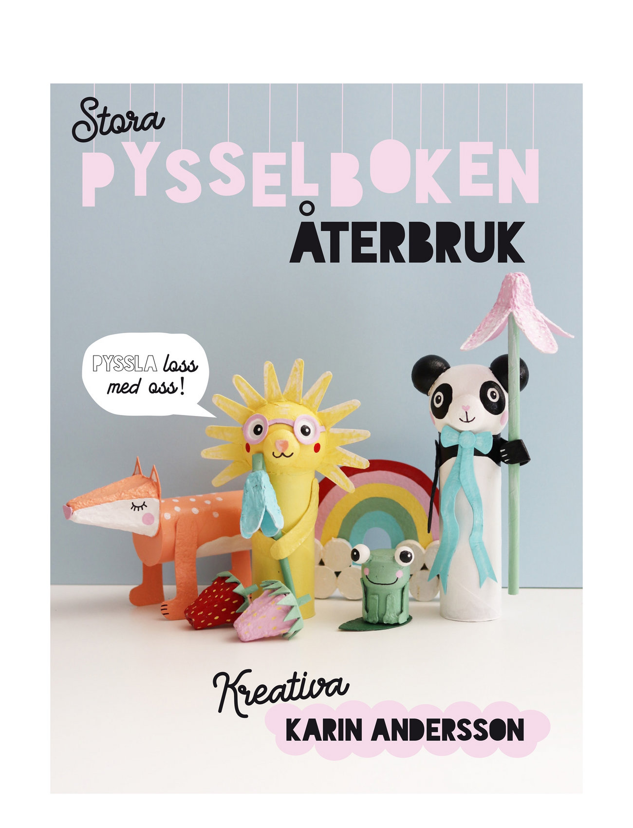 Stora Pysselboken - Återbruk Toys Creativity Drawing & Crafts Craft Craft Sets Multi/patterned TUKAN