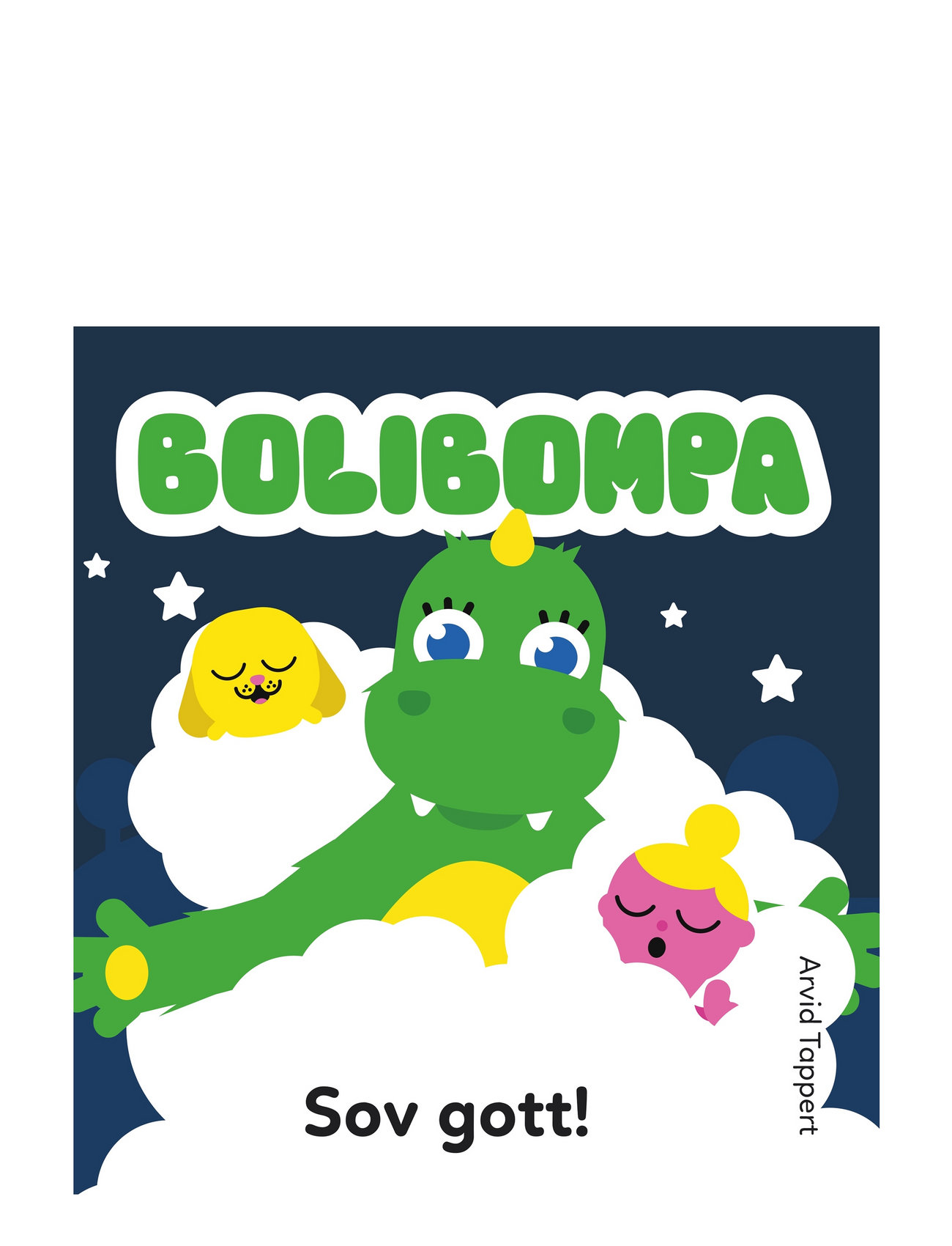 Bolibompa: Sov Gott! Toys Kids Books Baby Books Multi/patterned TUKAN