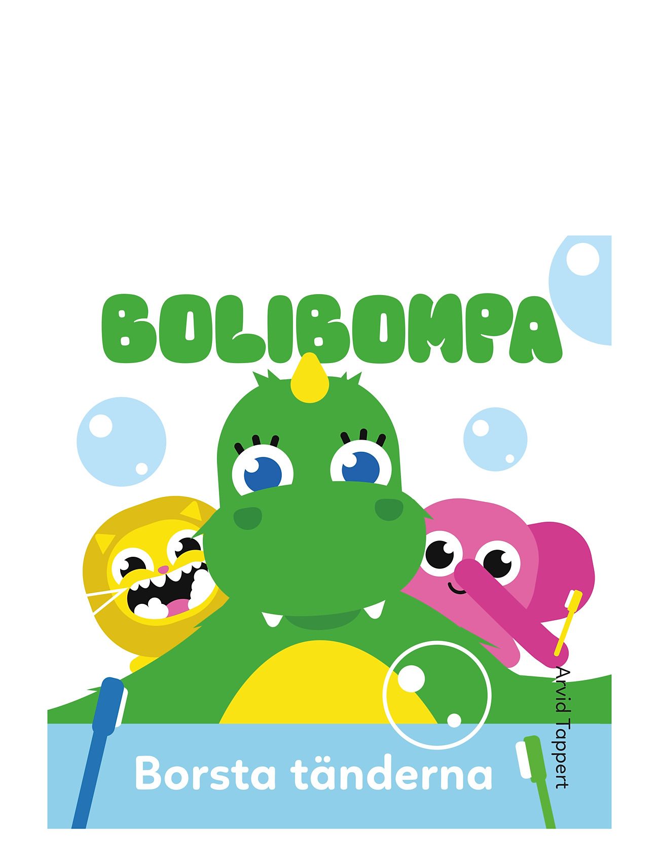 Bolibompa: Borsta Tänderna Toys Kids Books Baby Books Multi/patterned TUKAN