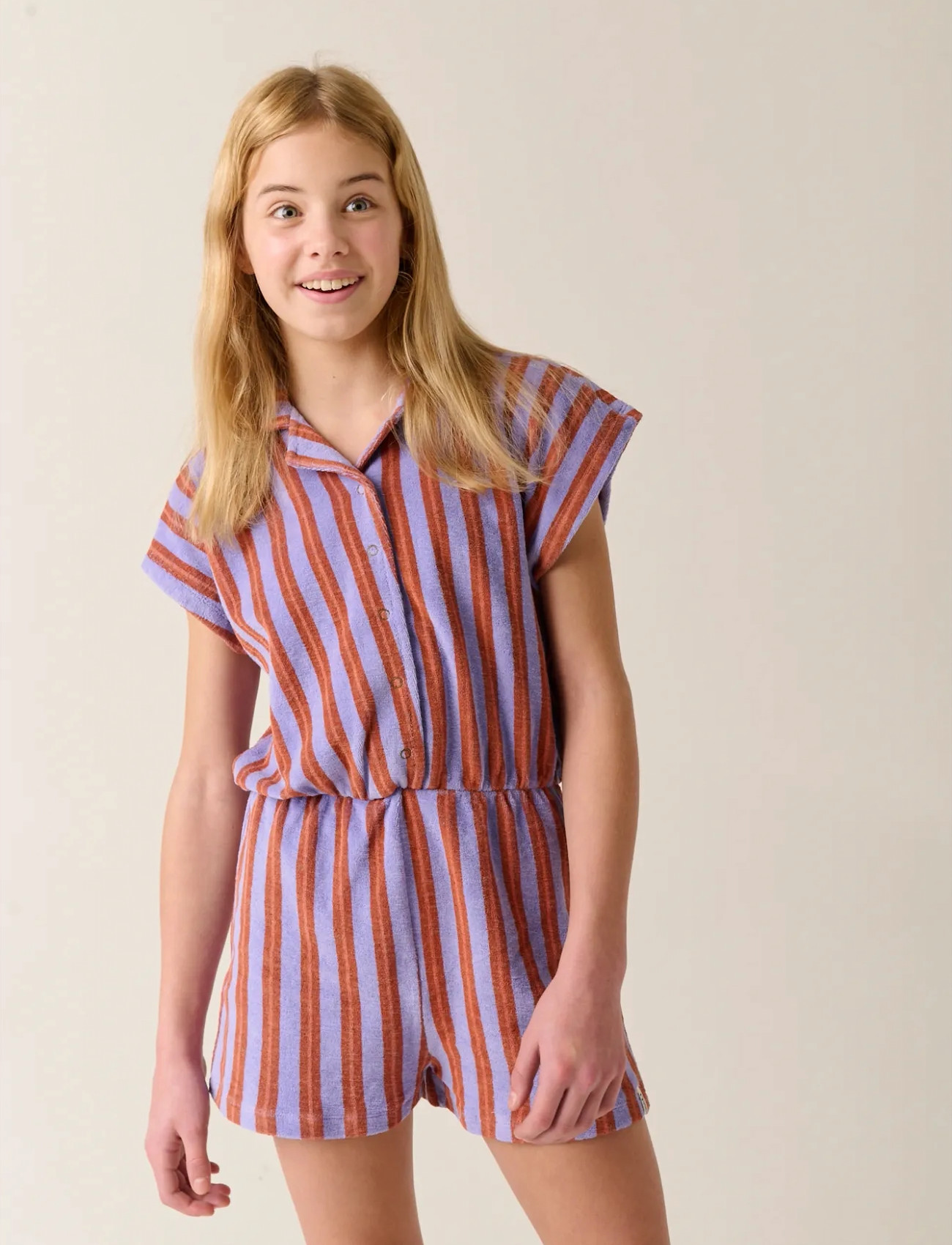 TUMBLE 'N DRY La Barre Deux Jumpsuit, 122, Purple > Jumpsuits, Børn