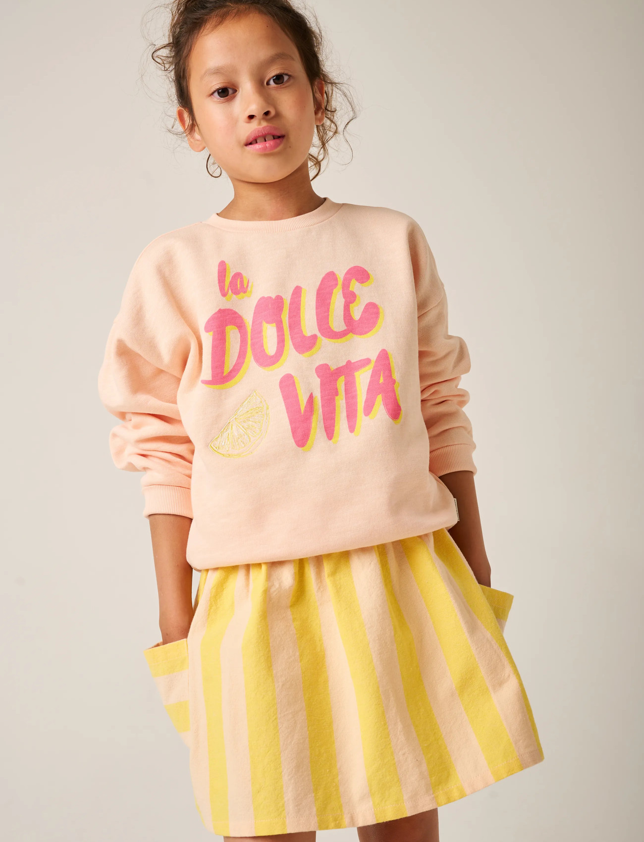 TUMBLE 'N DRY Primadonna Skirt, 122/1, Yellow, Nederdele > Korte Nederdele, Børn