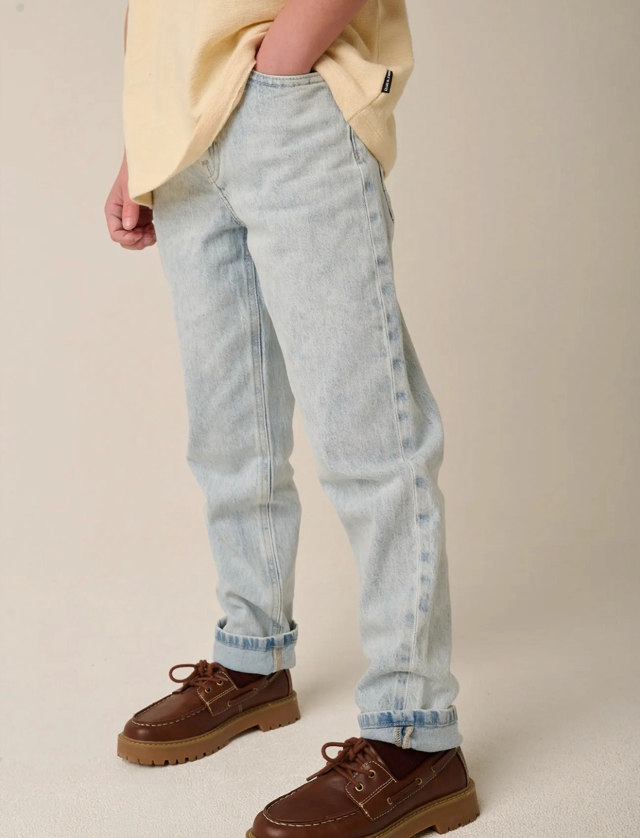 TUMBLE 'N DRY Tnd Jean Straight, 128, Blue, Jeans > Almindelige Jeans, Børn
