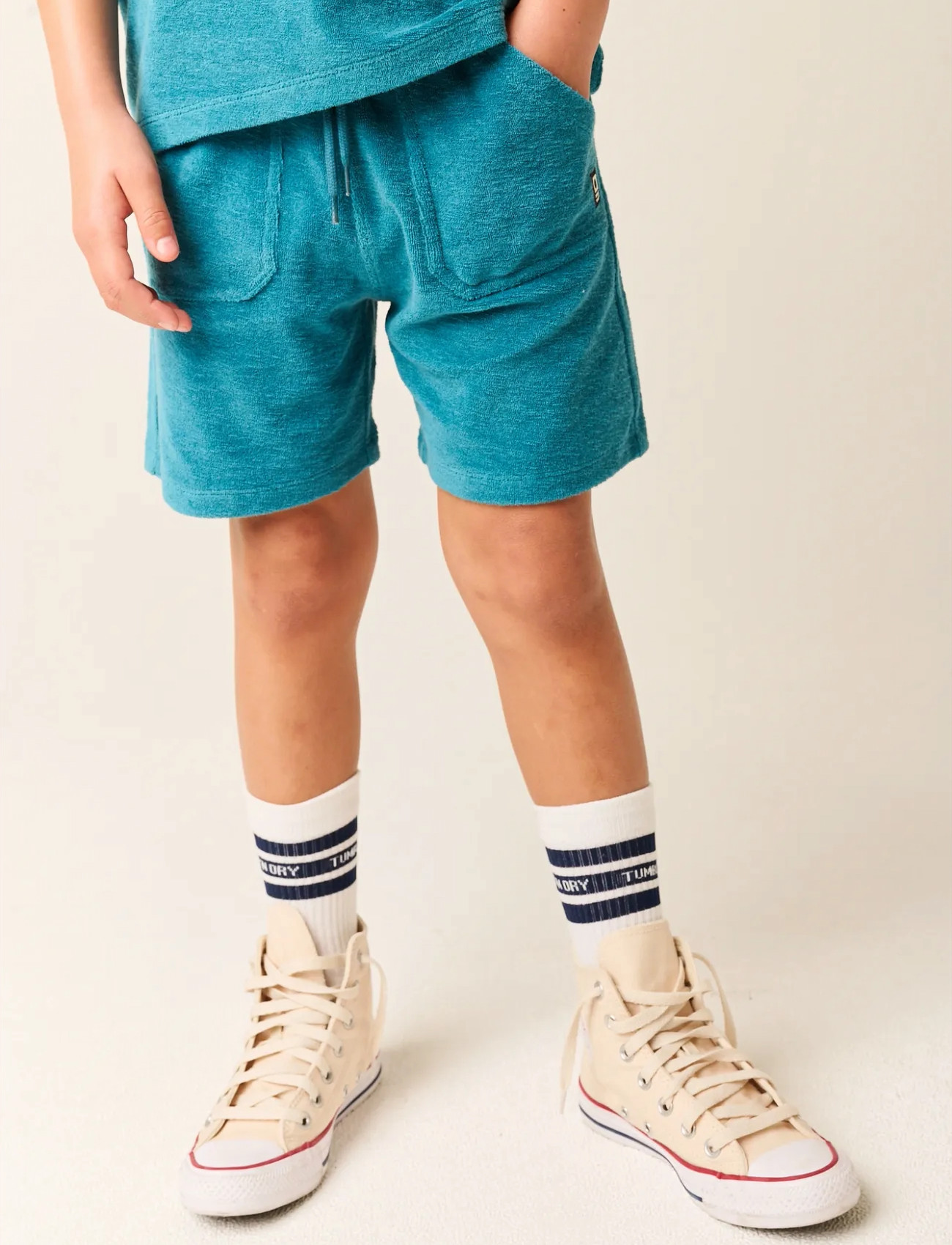 TUMBLE 'N DRY Tnd Beach Port, 128, Blue, Shorts > Afslappede Shorts, Børn