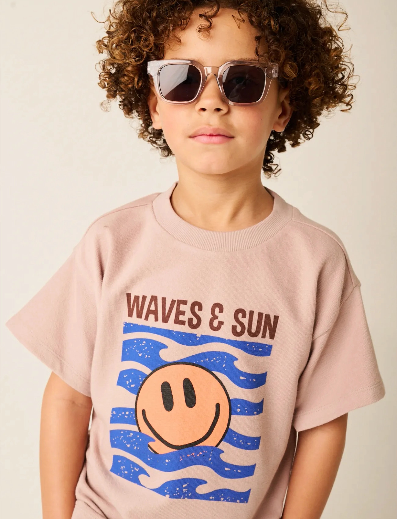 TUMBLE 'N DRY Tnd Coral Reef, 98, Brown, T-Shirts > Kortærmede, Børn