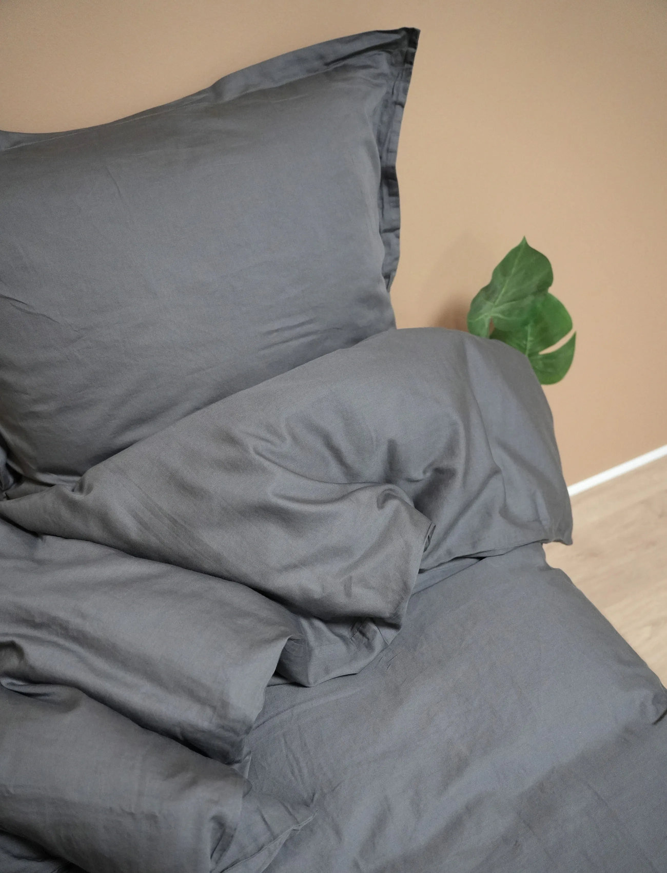 Turiform Turiform Sateen, 140X220;60X63 cm, Grey, Sengetekstiler > Sengesæt, Unisex