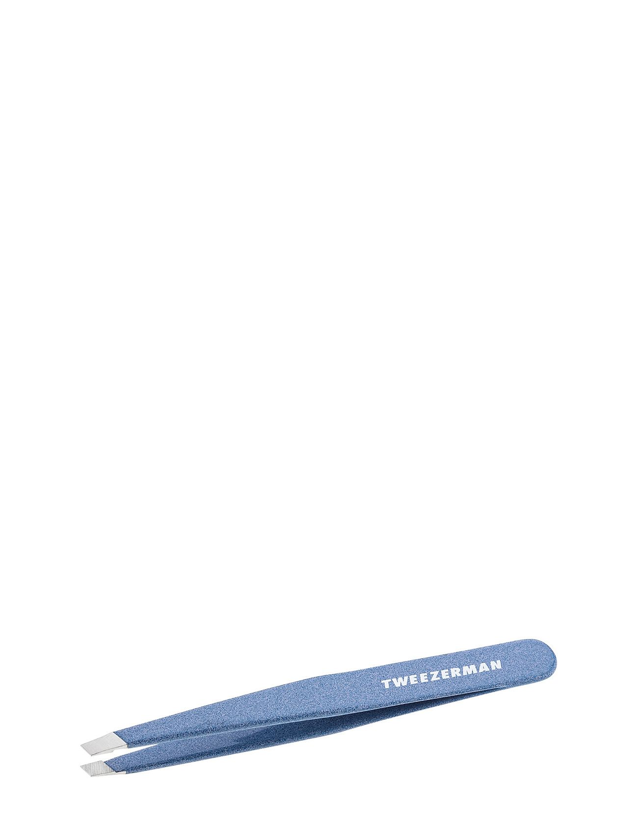 Tweezerman Slant Tweezer Granite Sky, One Size, Blue, Ansigt > Makeup-Redskaber, Dame