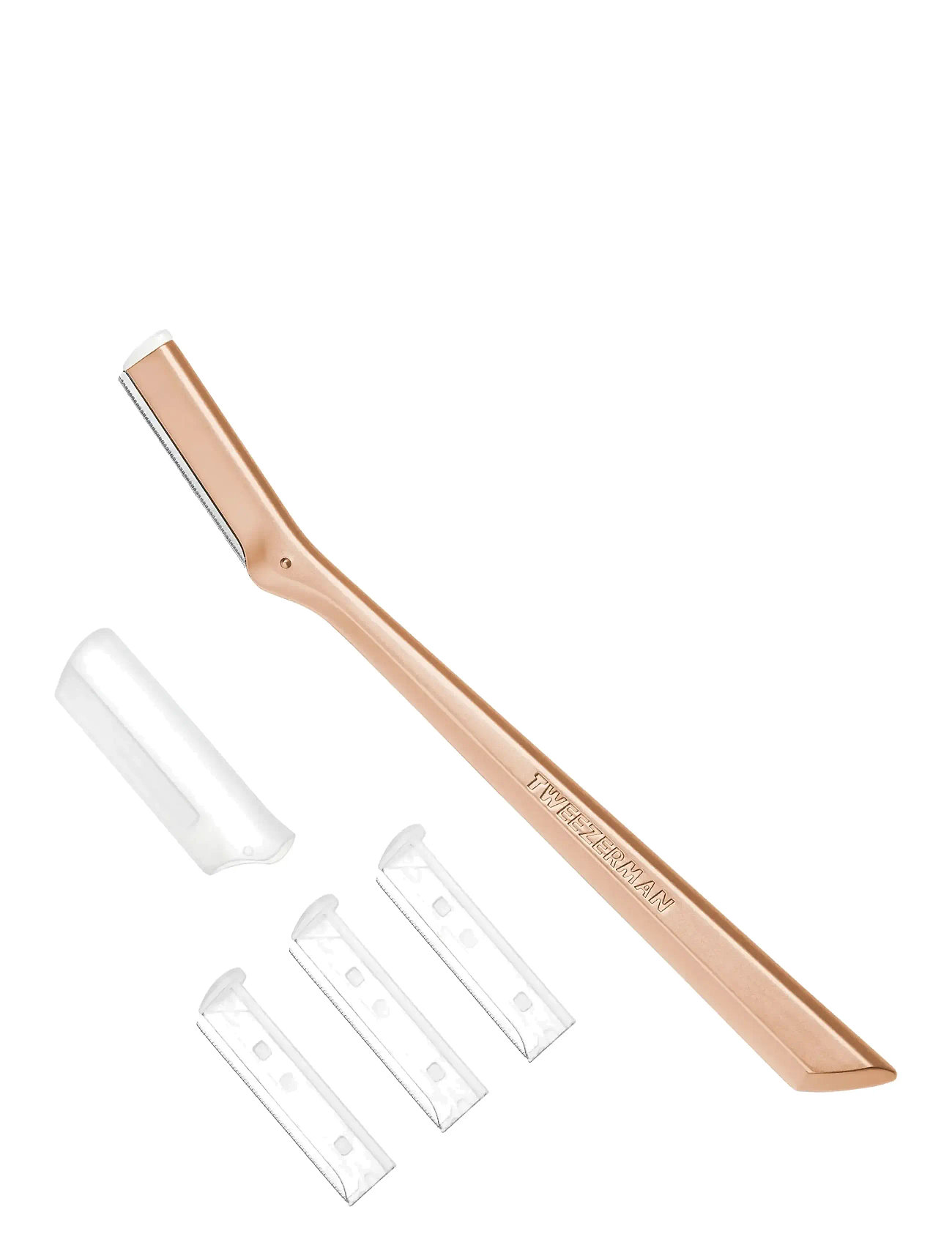 Tweezerman Facial Razor, One Size, Gold, Skin Care > Skincare Accessories, Dame