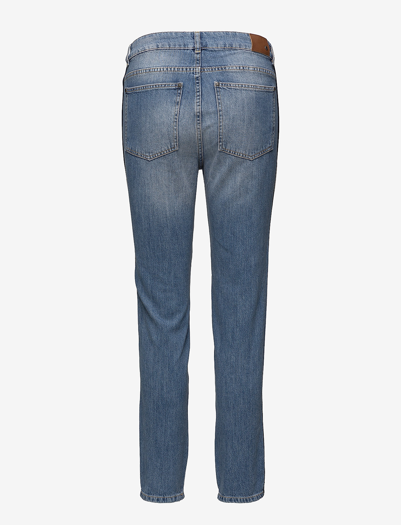 jeans with blue stripe