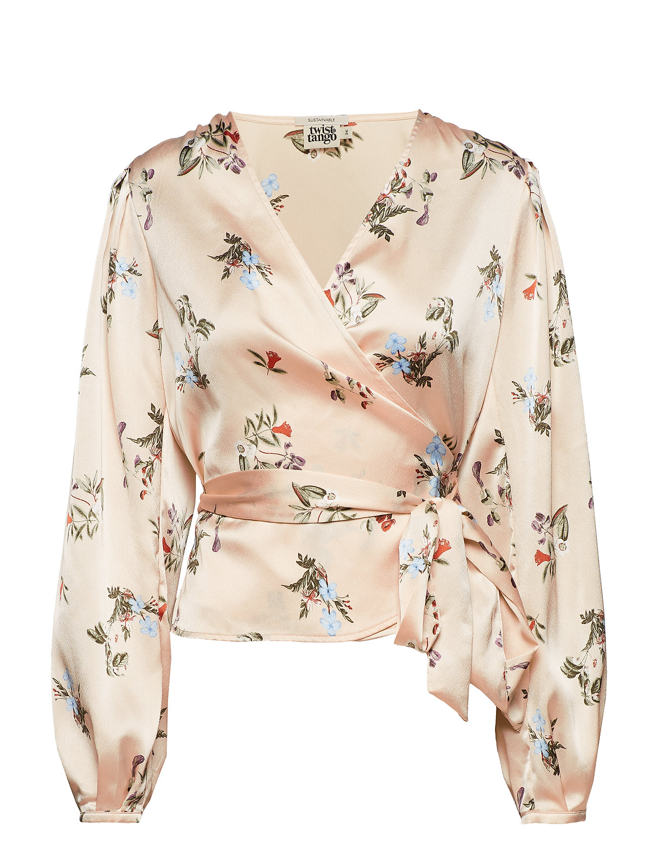 Valentina Blouse Lange Mouwen Beige Twist Tango twist tango kopen in de aanbieding