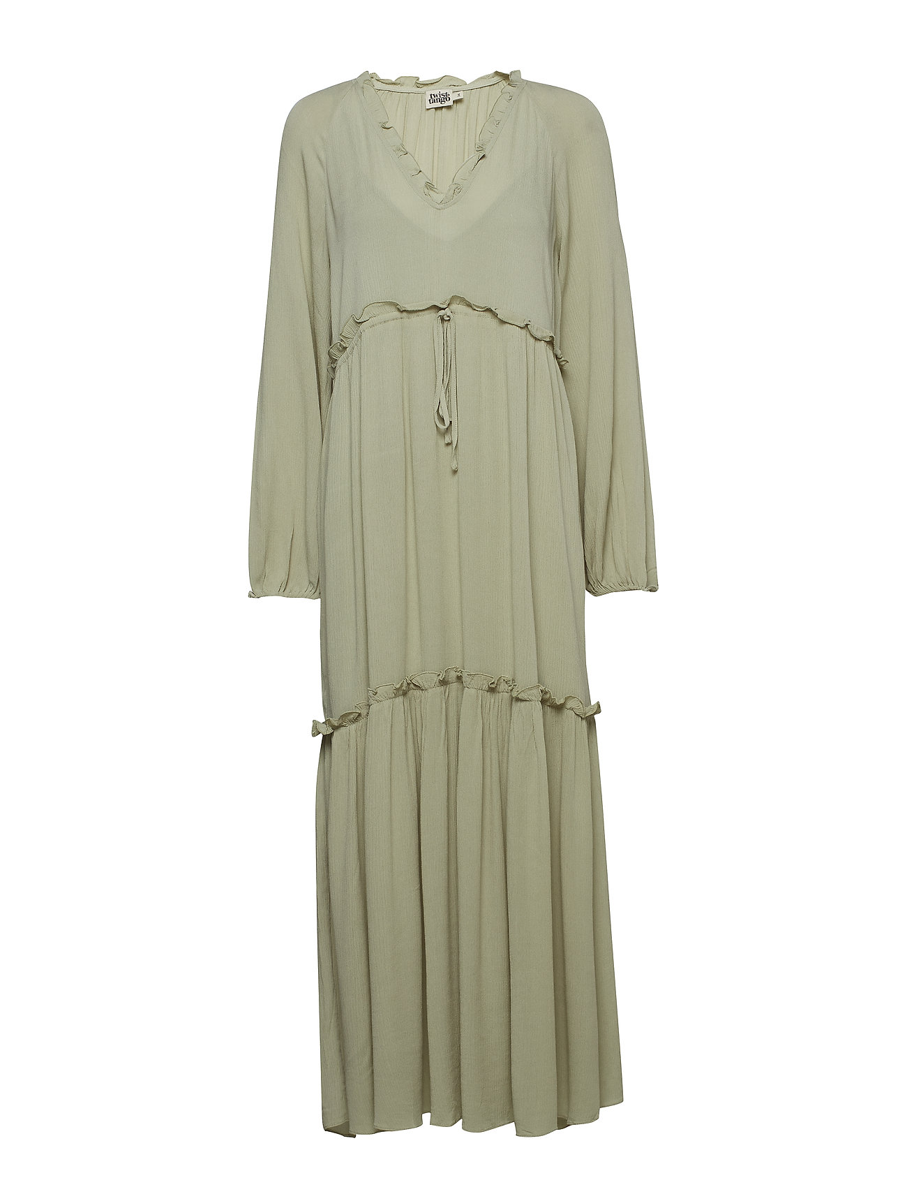 Annelise Dress Maxi Galajurk Groen Twist Tango twist tango kopen in de aanbieding