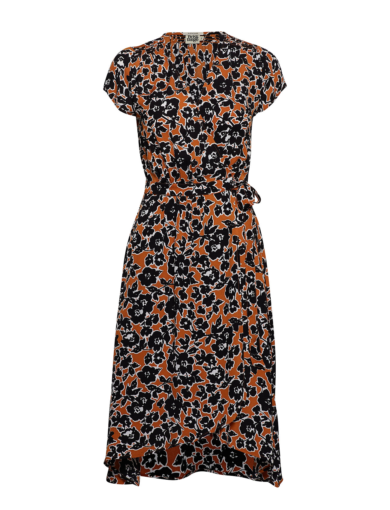 Hilma Dress Jurk Knielengte Bruin Twist Tango twist tango kopen in de aanbieding