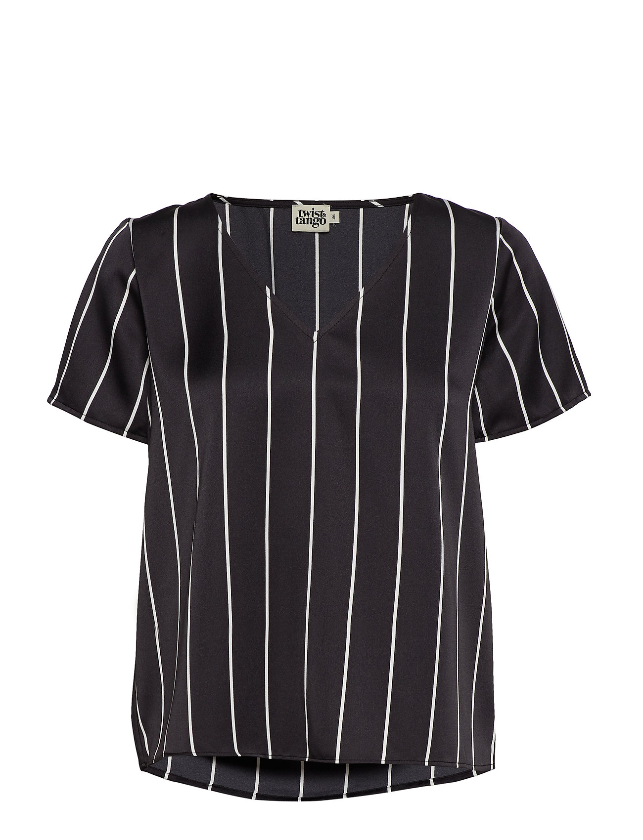 Brenda Top T Shirts Tops Short Sleeved Zwart Twist Tango twist tango kopen in de aanbieding