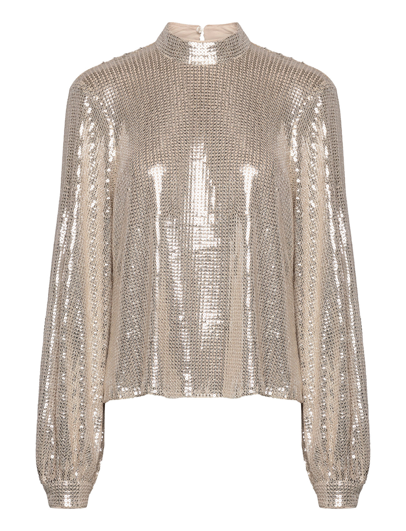 TWIST & TANGO Maia Pailletten Bluse Gold - 34 - Damen