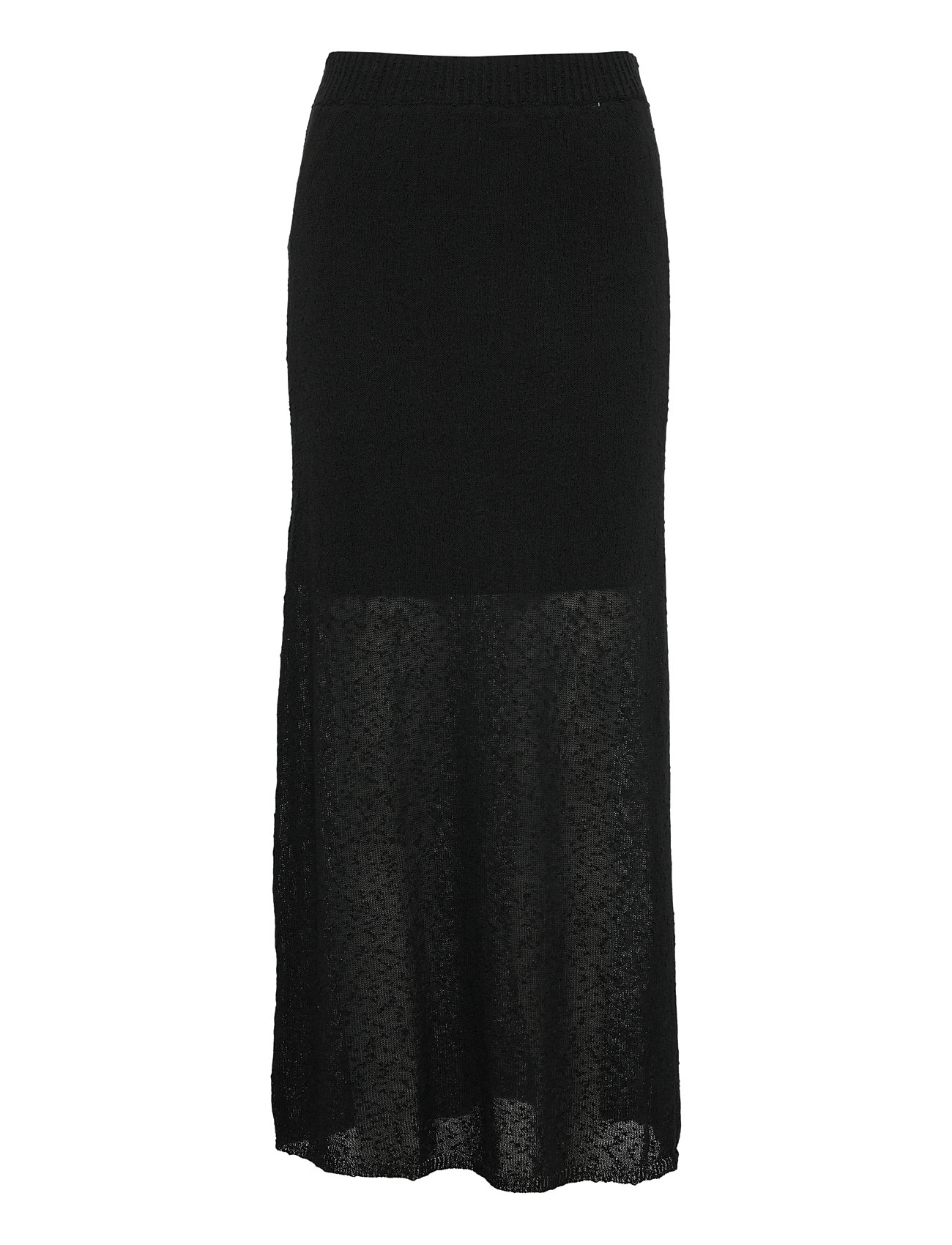 Meline Bouclé Skirt Skirts Knee-length & Midi Skirts Black Twist & Tango