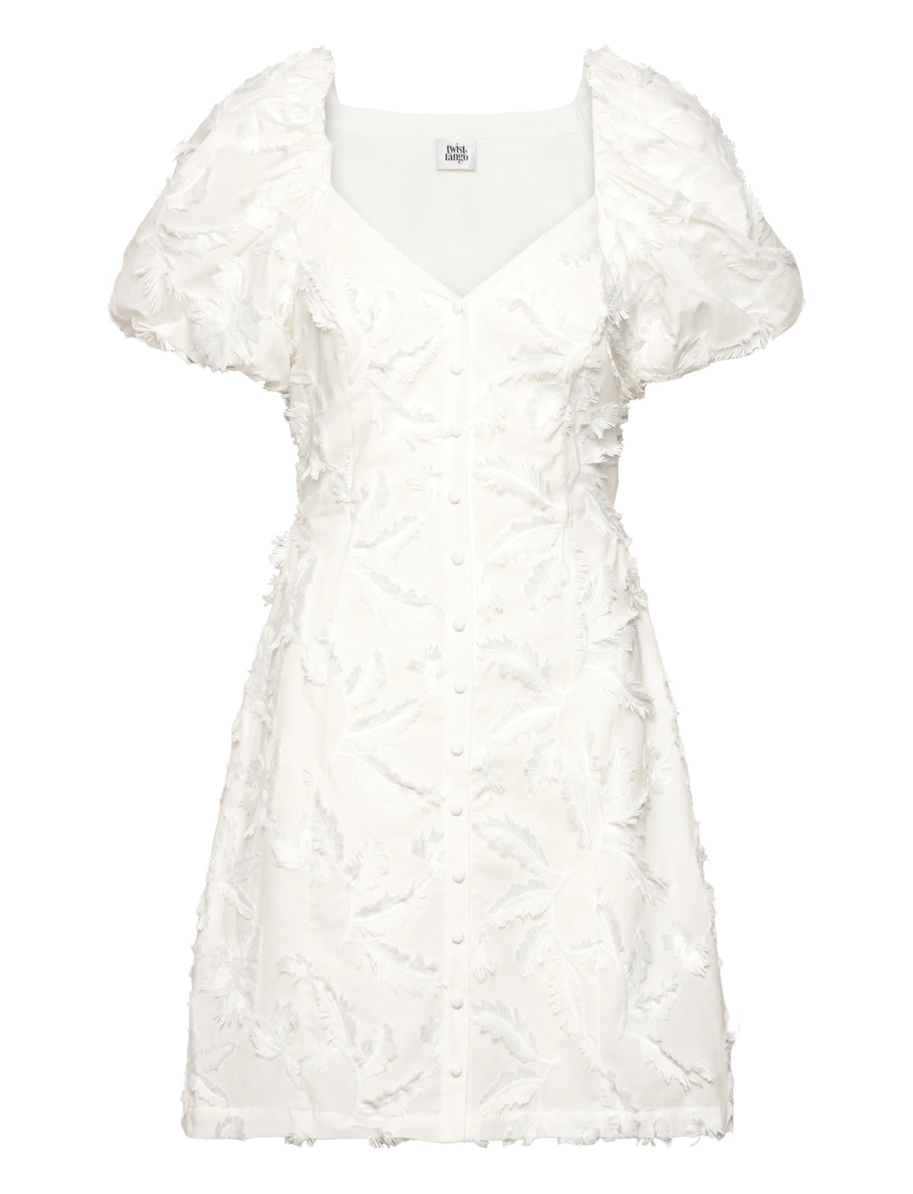 Noomi Dress Kort Kjole White Twist & Tango