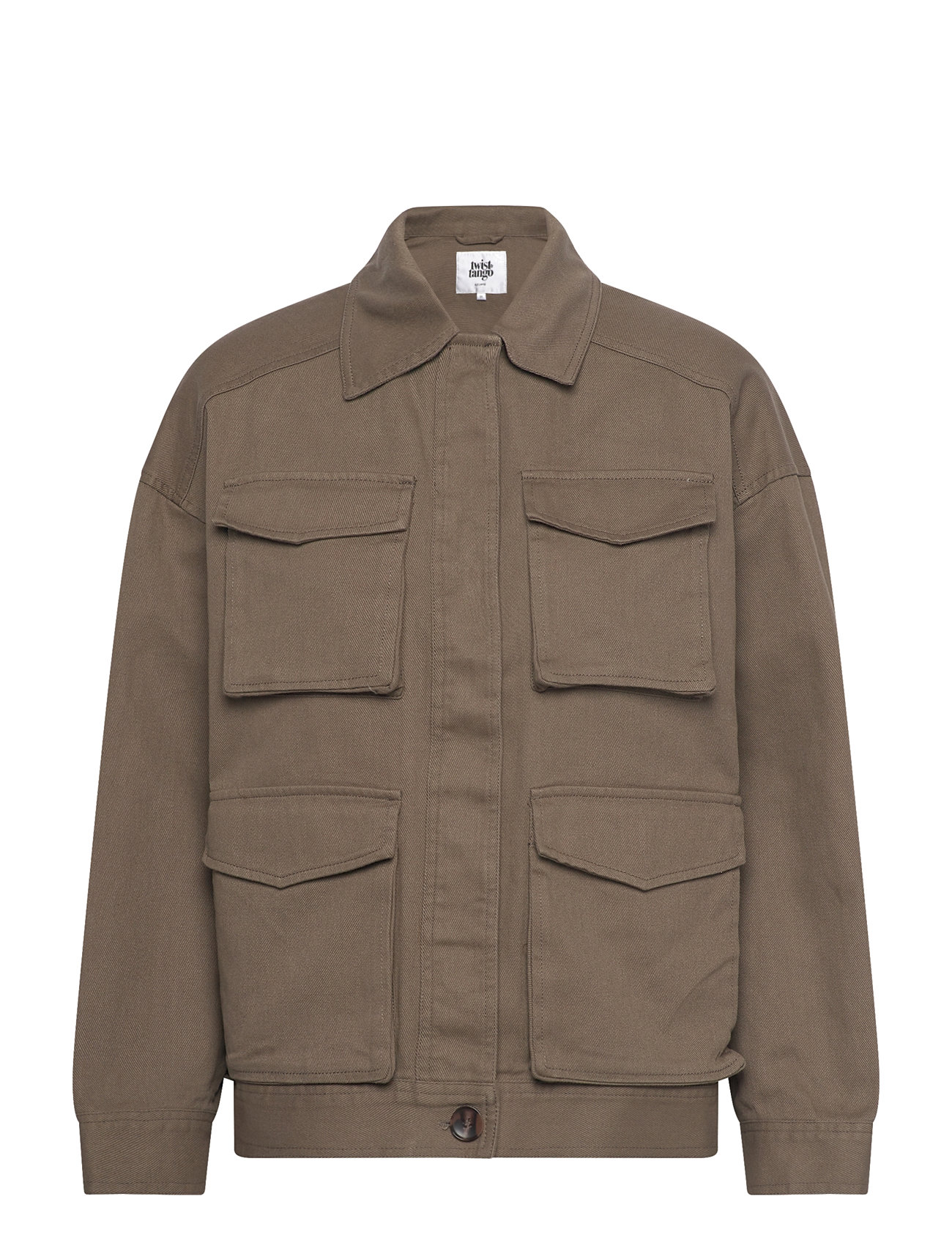 Zelda Jacket Outerwear Jackets Light-summer Jacket Khaki Green Twist & Tango