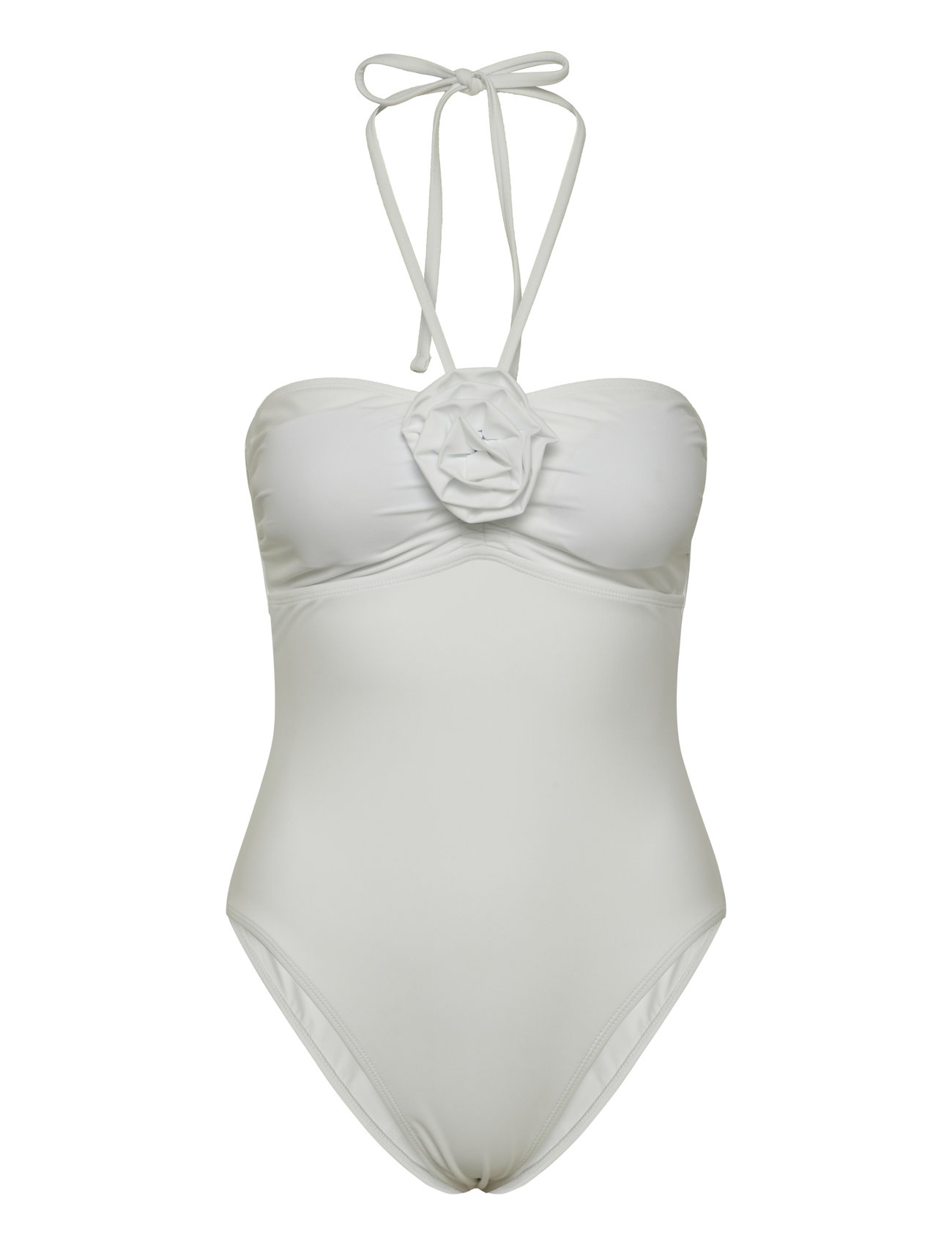 Miva Swimsuit Badedrakt Badetøy White Twist & Tango
