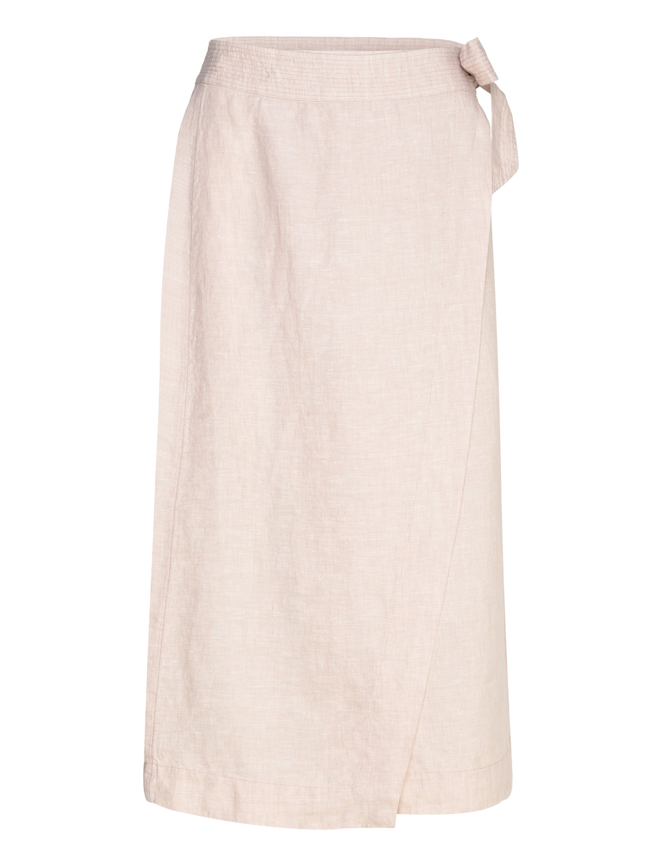 Vivienne Linen Skirt Skirts Knee-length & Midi Skirts Pink Twist & Tango