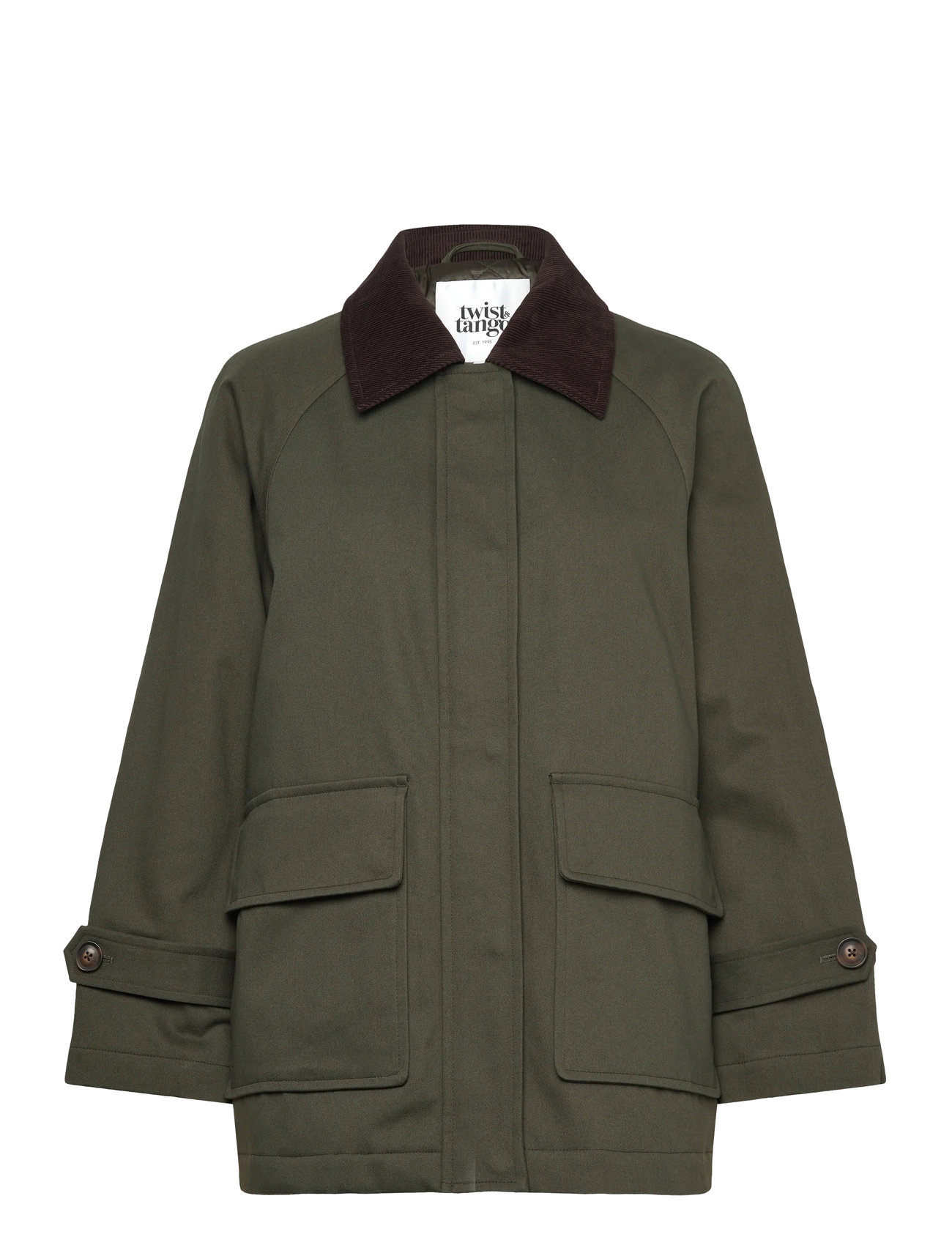 TWIST & TANGO Amira Jacke Grün - XL - Damen