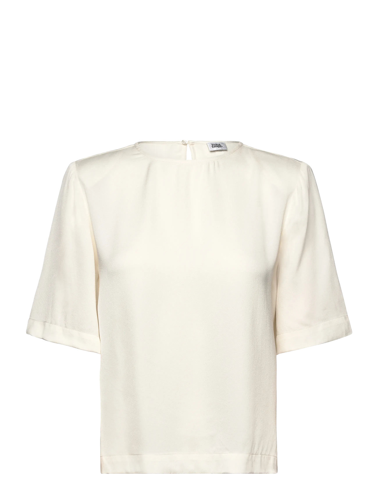 TWIST & TANGO Leonie Satin Tee Cream - 34 - Damen