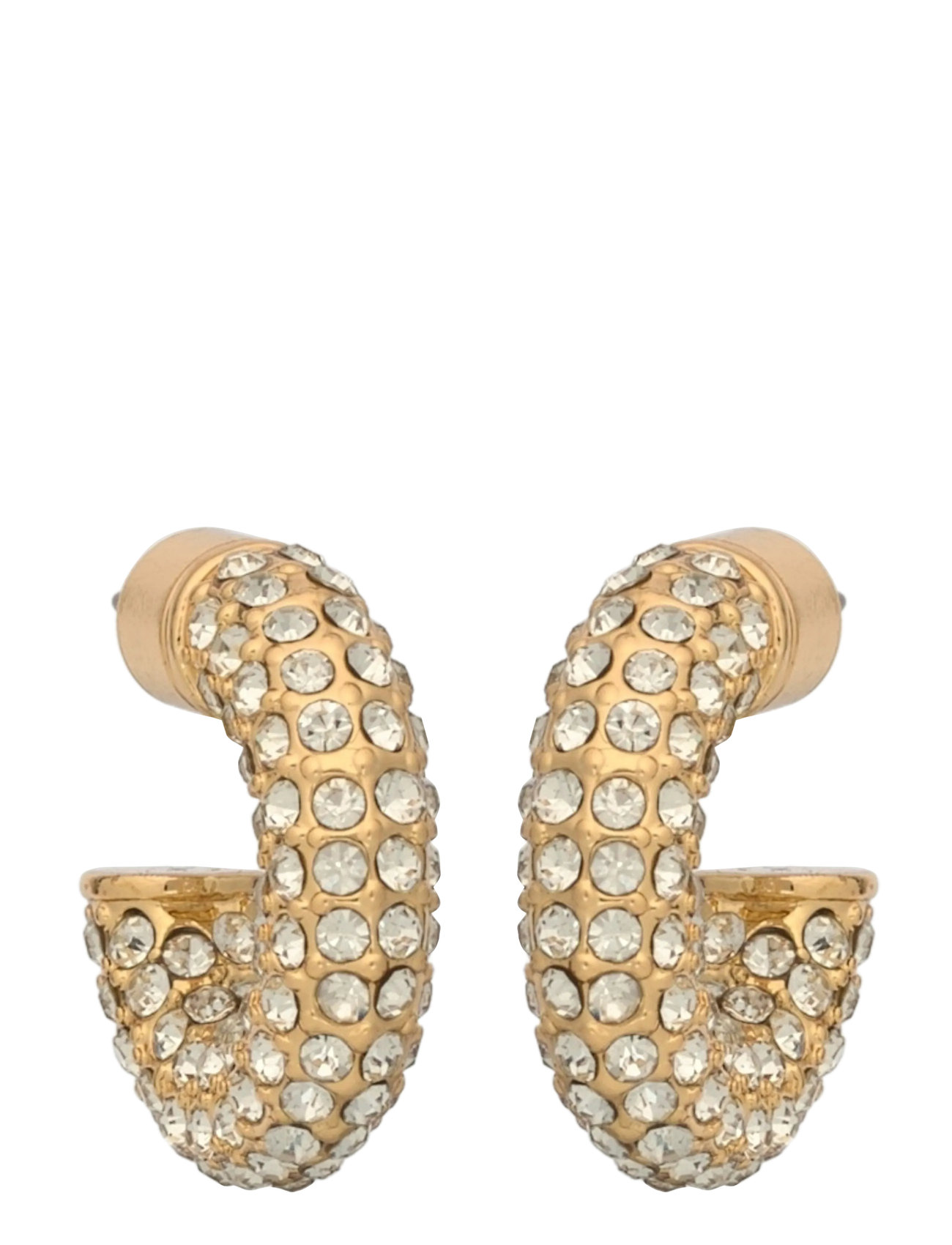 Twist & Tango Makayla Rhinestone Earrings, One Size, Gold, Øreringe > Creoler, Dame